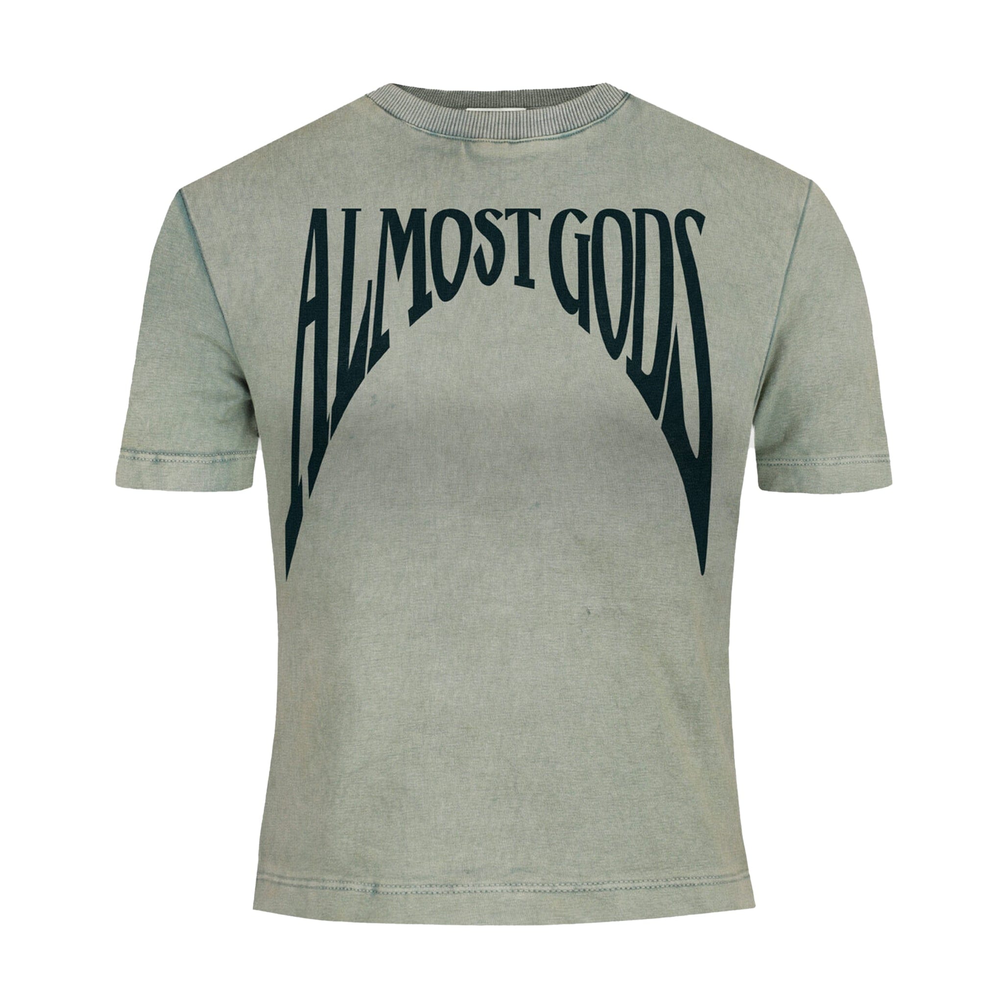 Almost Gods WOMEN'S STONEWASHED GOTHIC Baby T-Shirt (PINE)