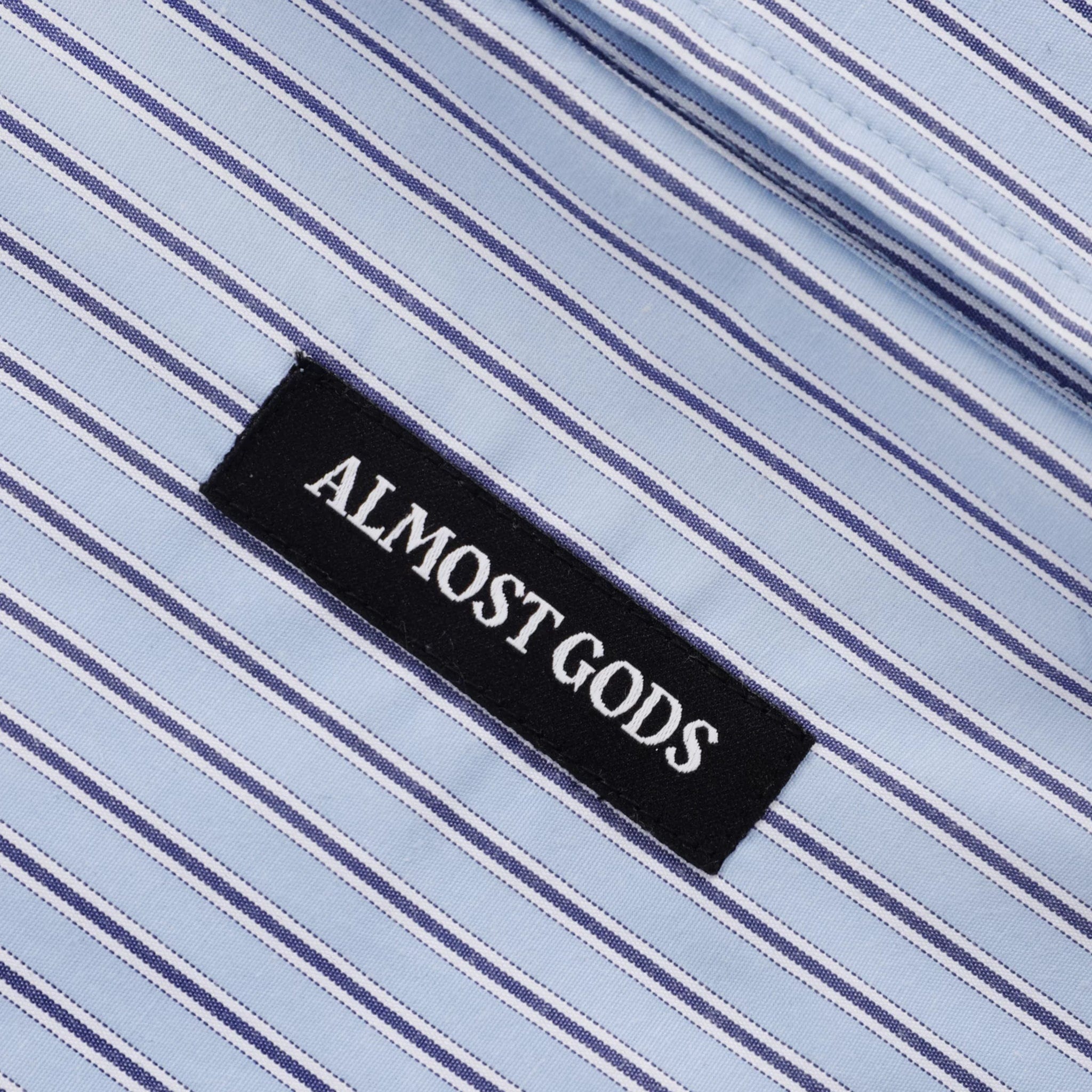 Almost Gods Burning Heart Striped Shirt