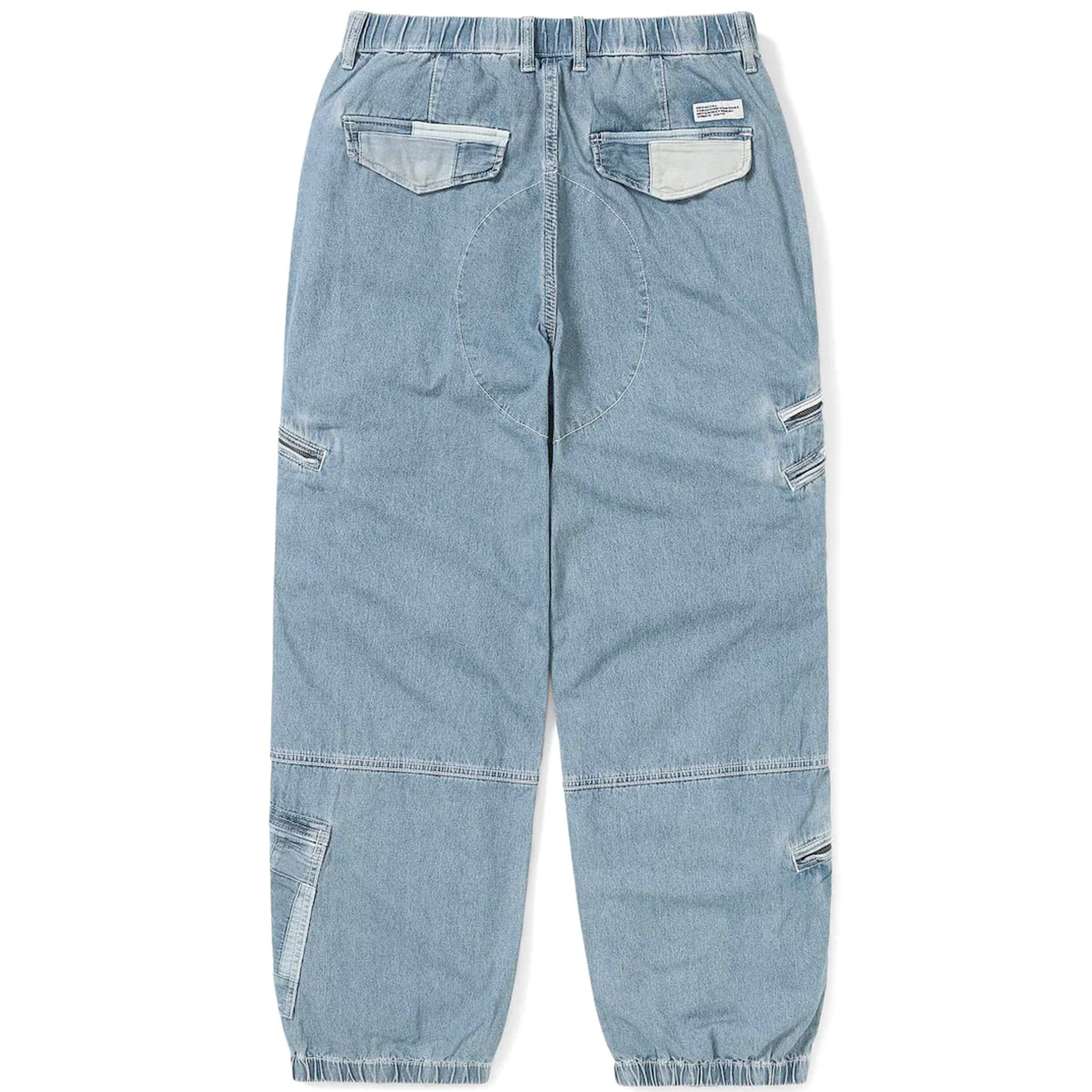 Thisisneverthat Crazy Multi Zip Pant (Washed Blue)
