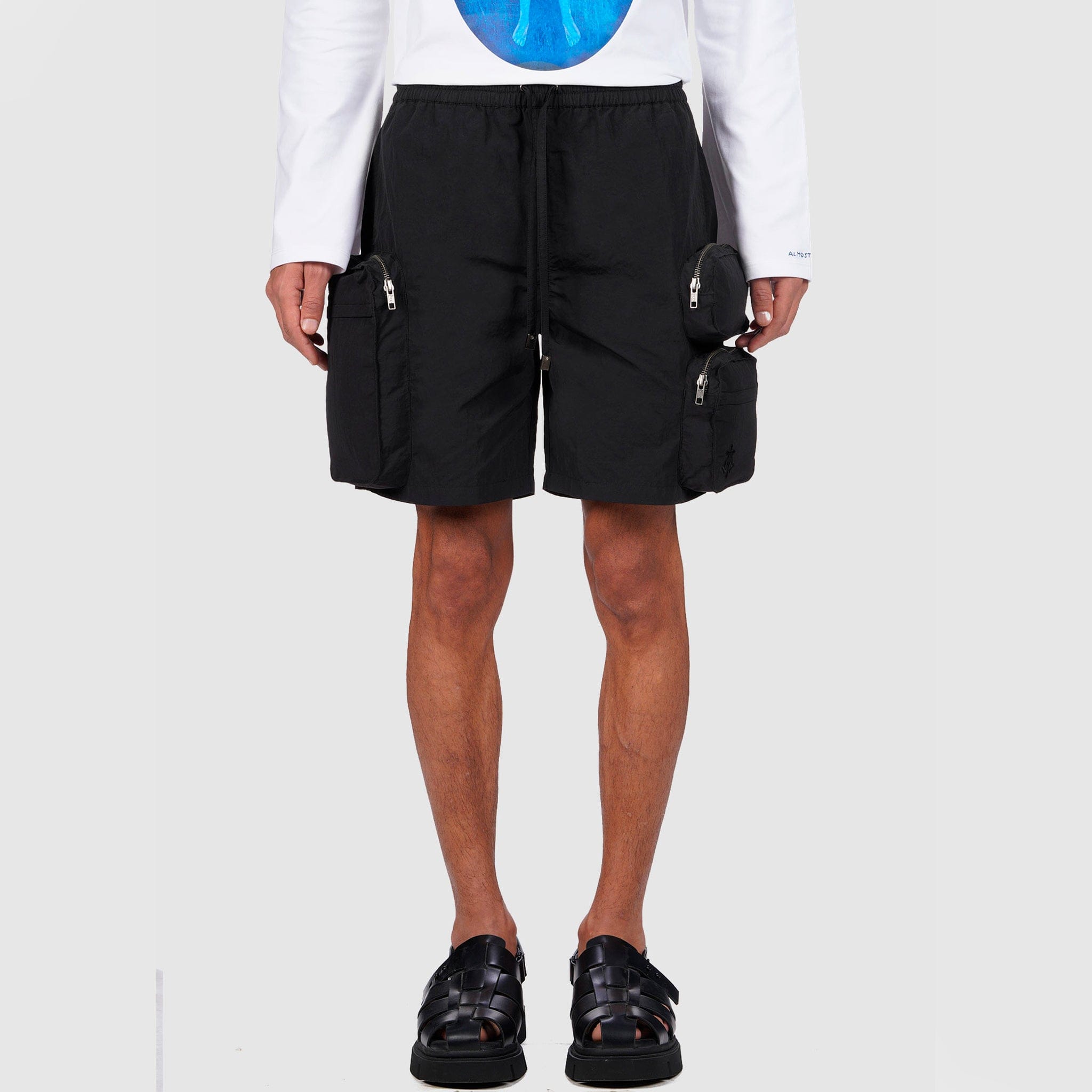 Almost Gods Utility Shorts (Black)