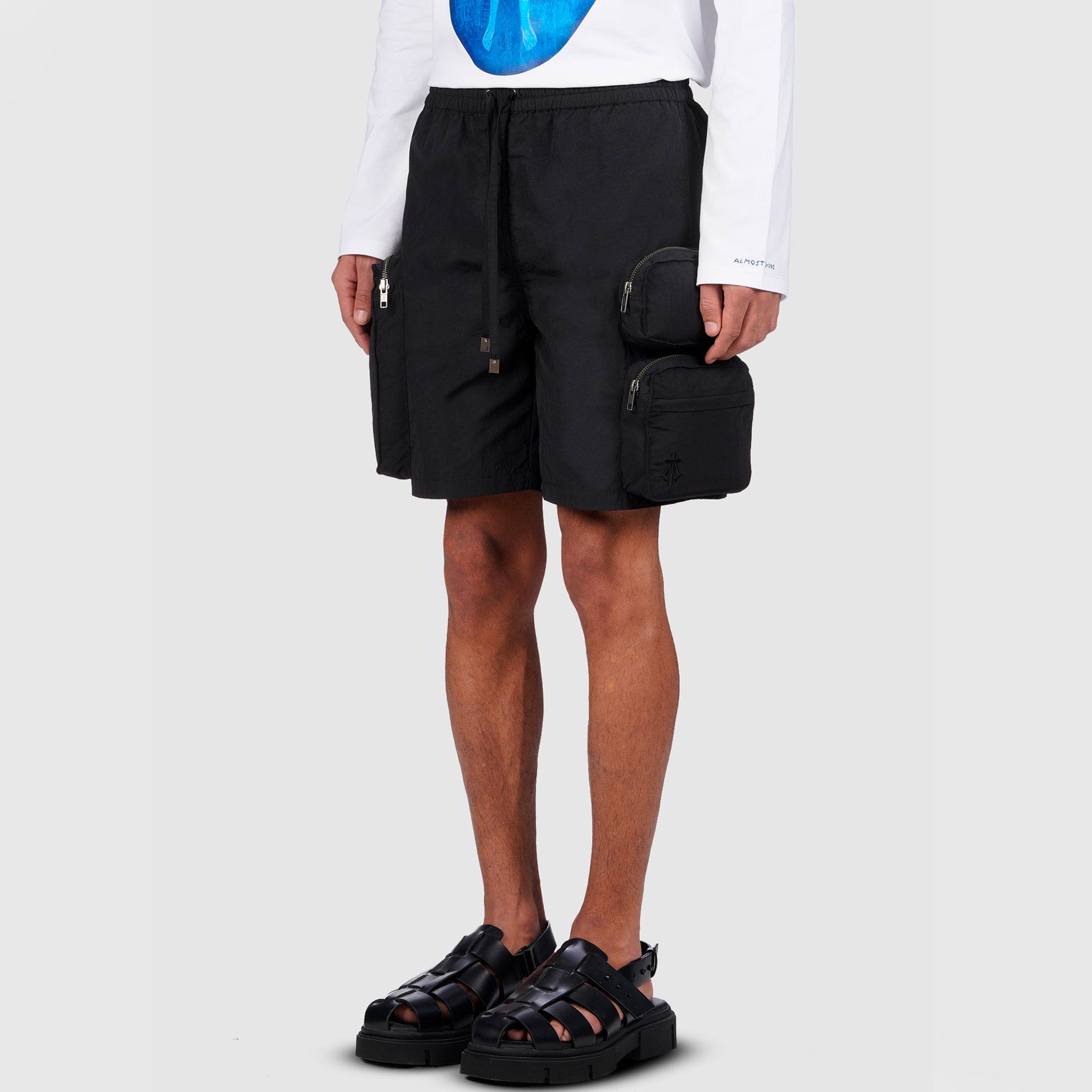 Almost Gods Utility Shorts (Black)