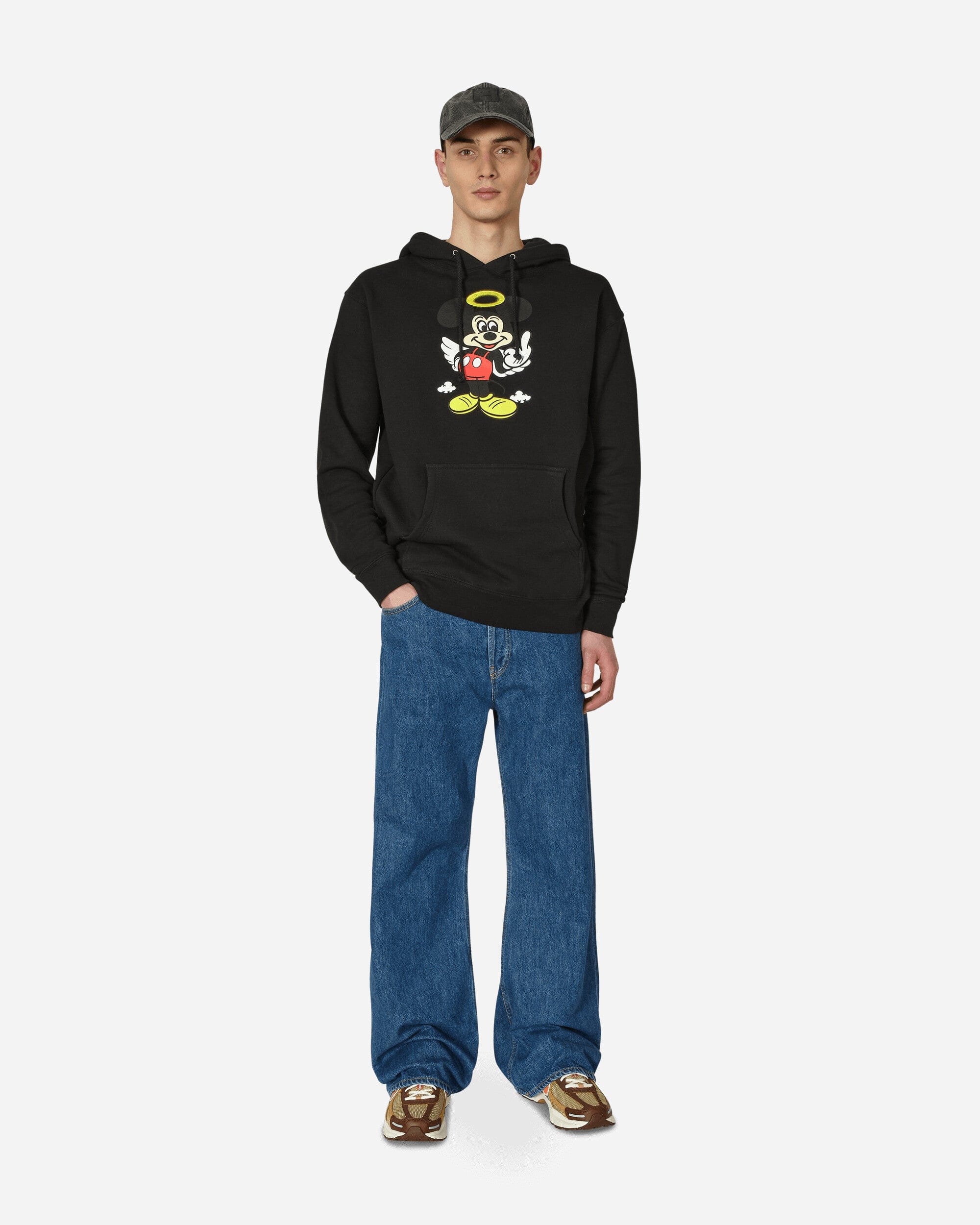 Paradis3 Fuck You Hooded Sweatshirt Black