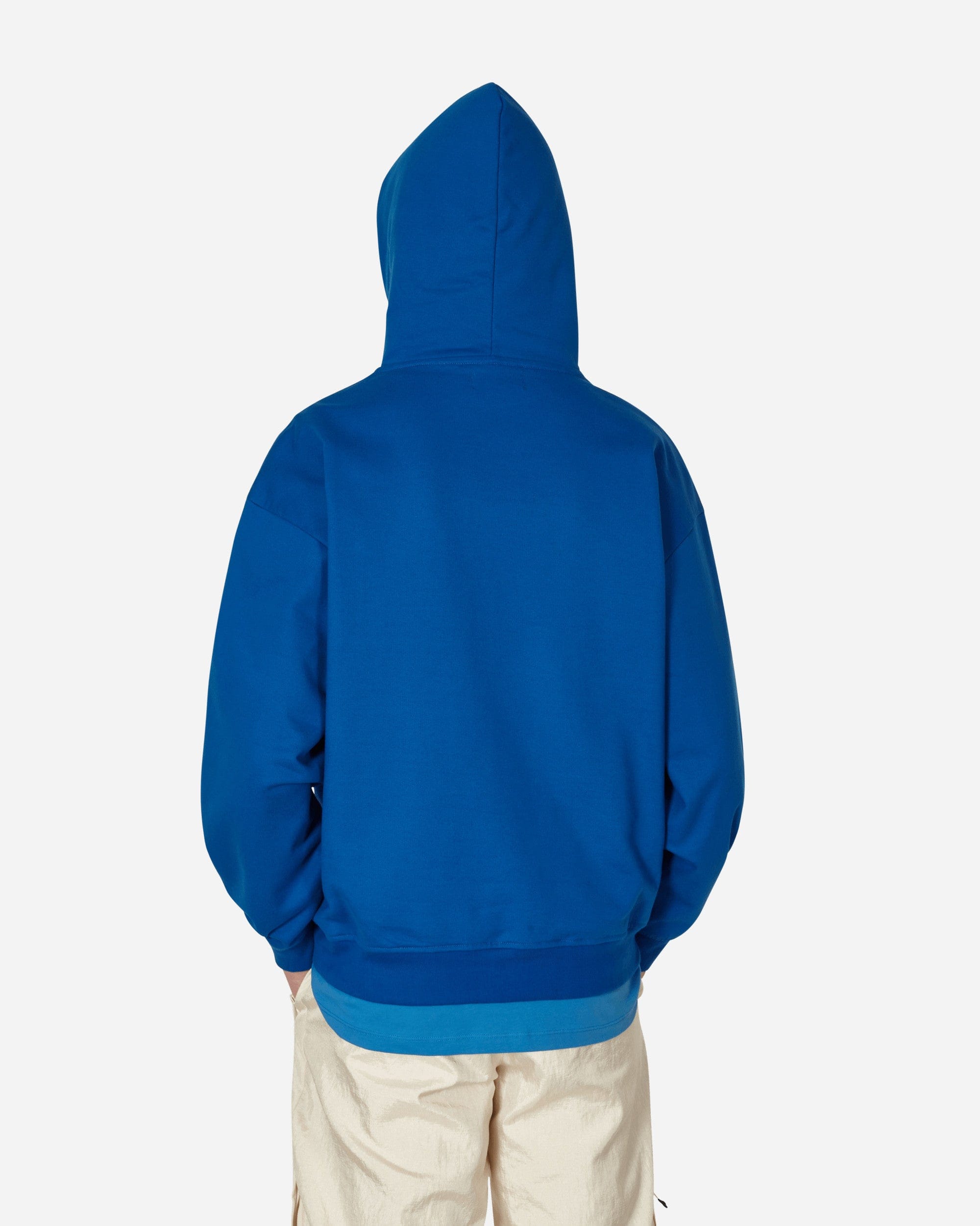Paccbet Big Logo Hooded Sweatshirt Blue