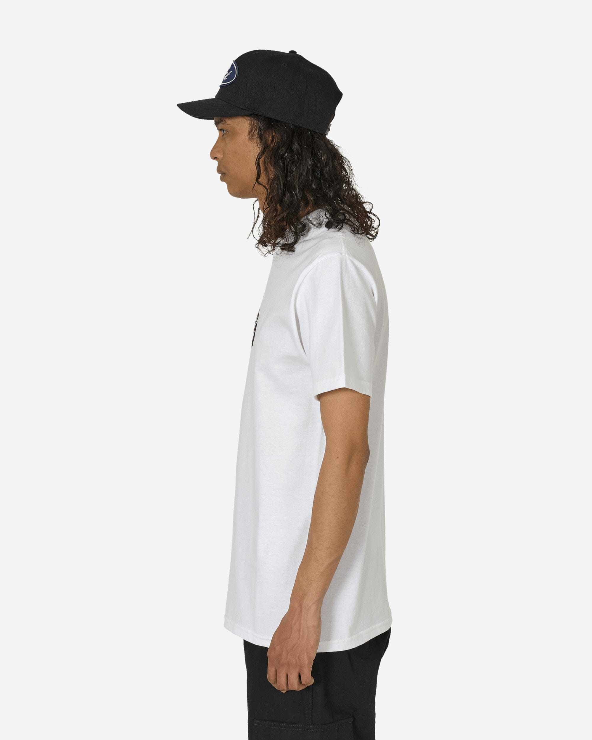 Anything Curved Logo T - Shirt White / Black