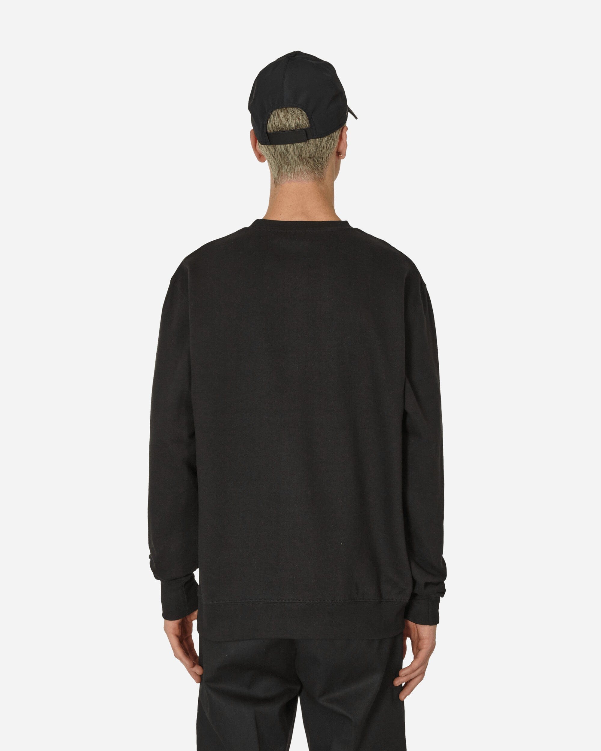 Paradis3 Colors Logo Crewneck Sweatshirt Black