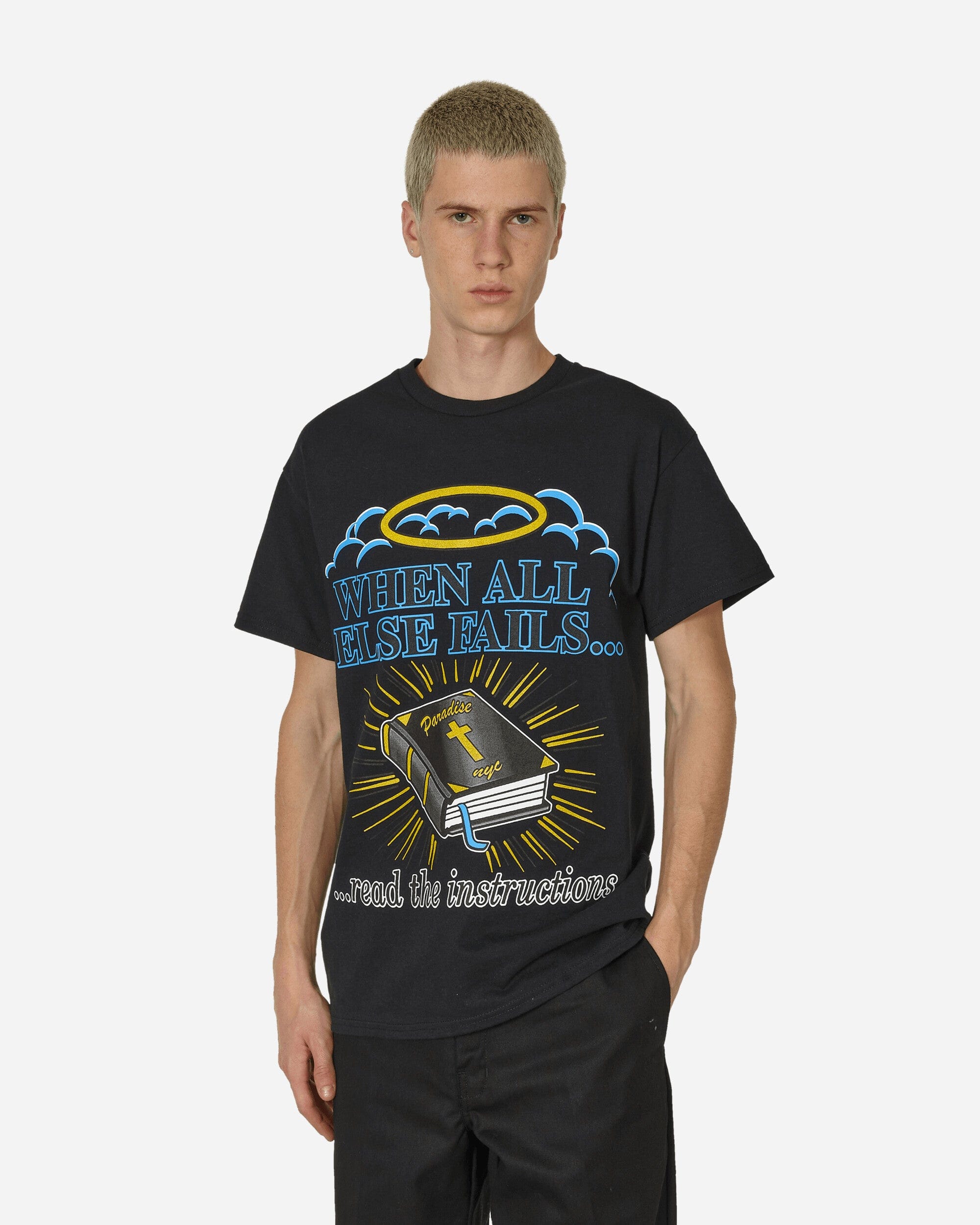 Paradis3 Read The Instructions T - Shirt Black