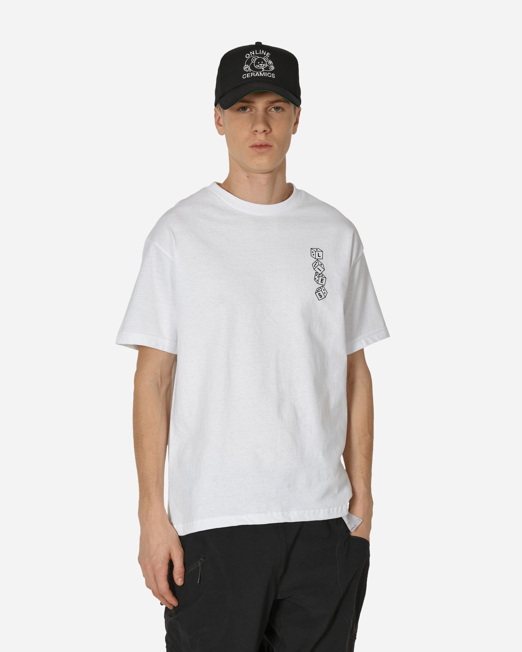 L.I.E.S. Records Wild Cards T - Shirt White
