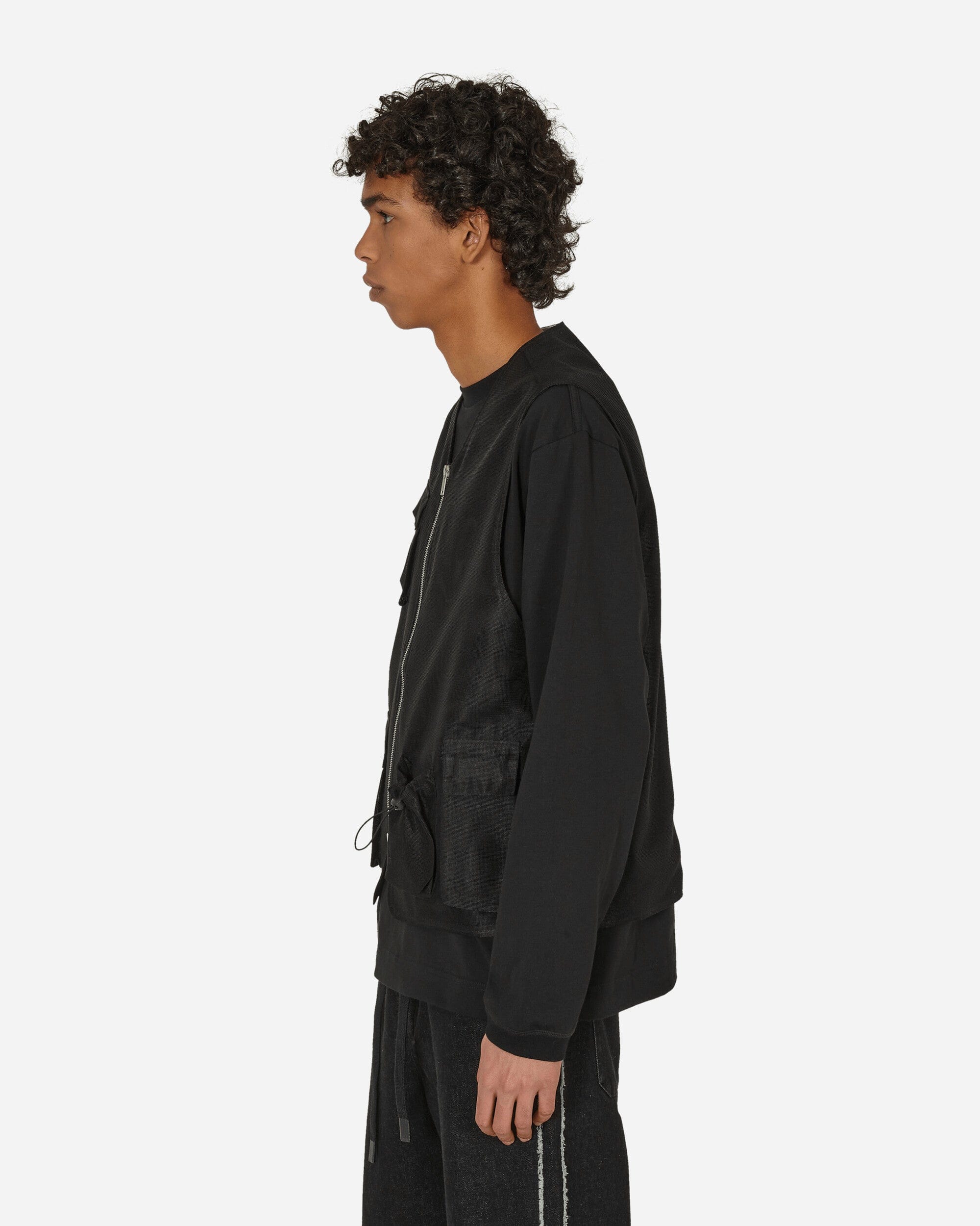 Haydenshapes Utility Net Vest Black
