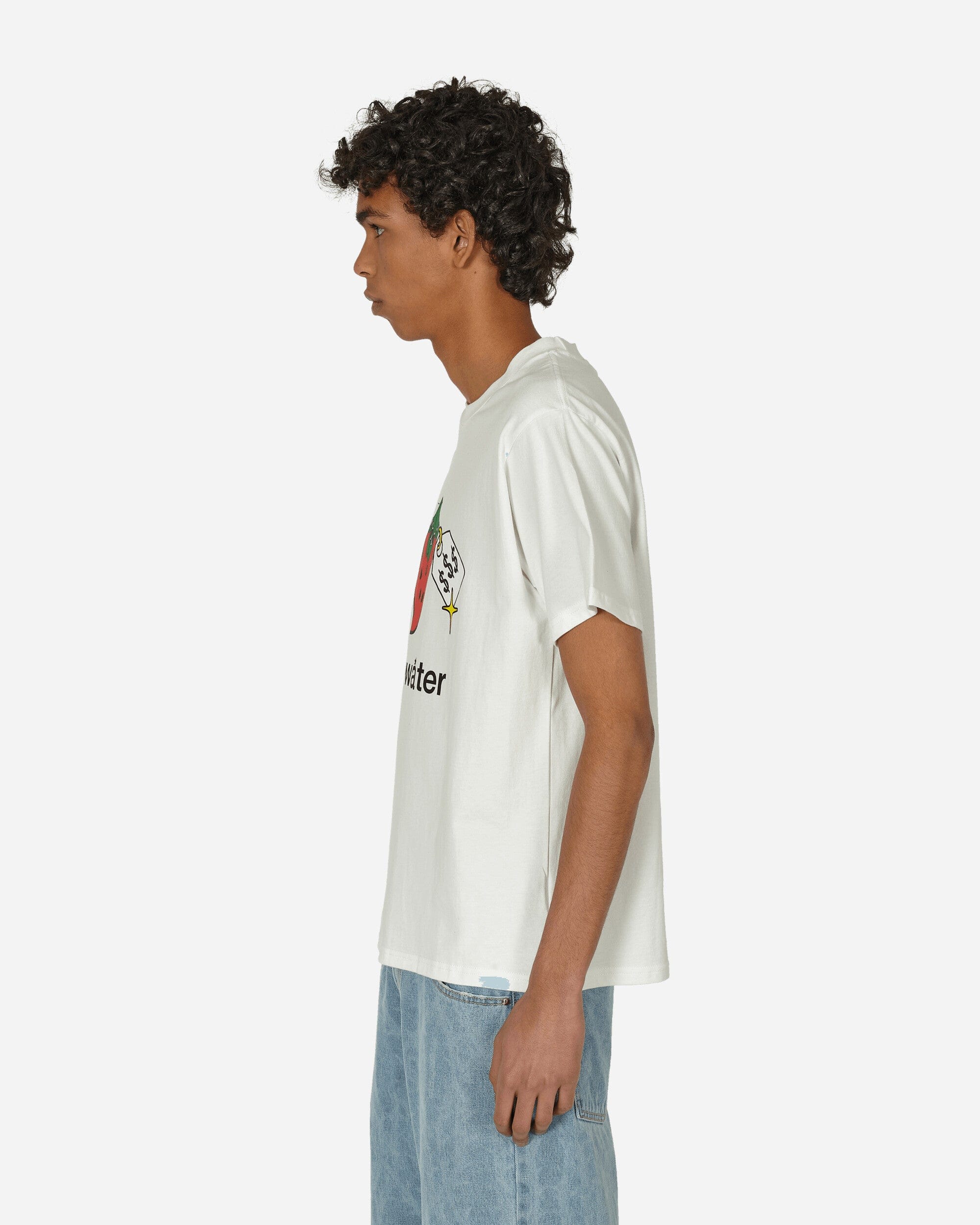 Stingwater Very Speshal Organic Strawberry T - Shirt White