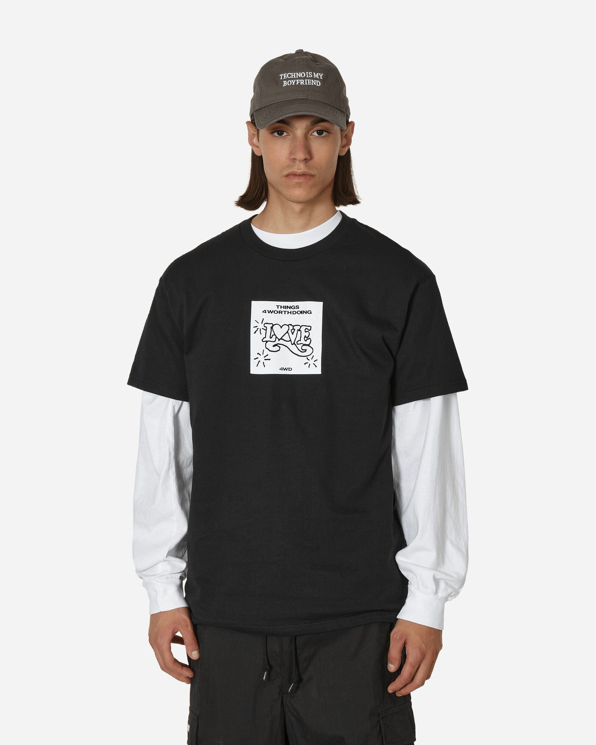 4 Worth Doing Love T - Shirt Black
