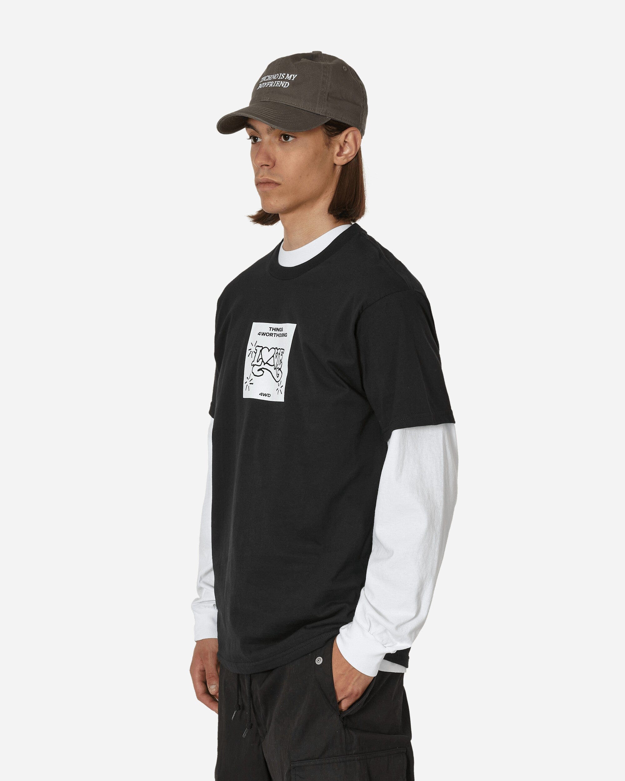 4 Worth Doing Love T - Shirt Black