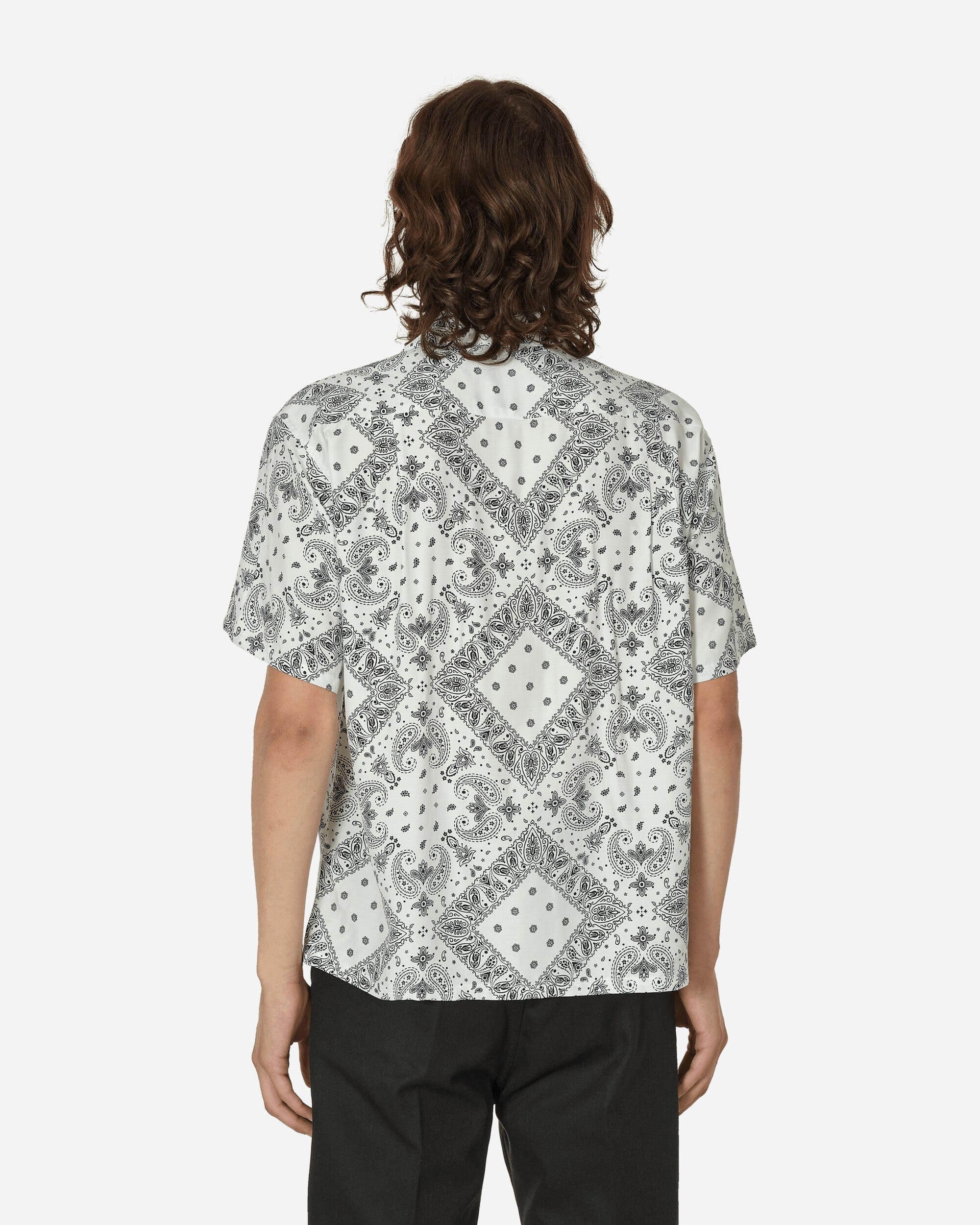 Sequel Open Collar Shirt White