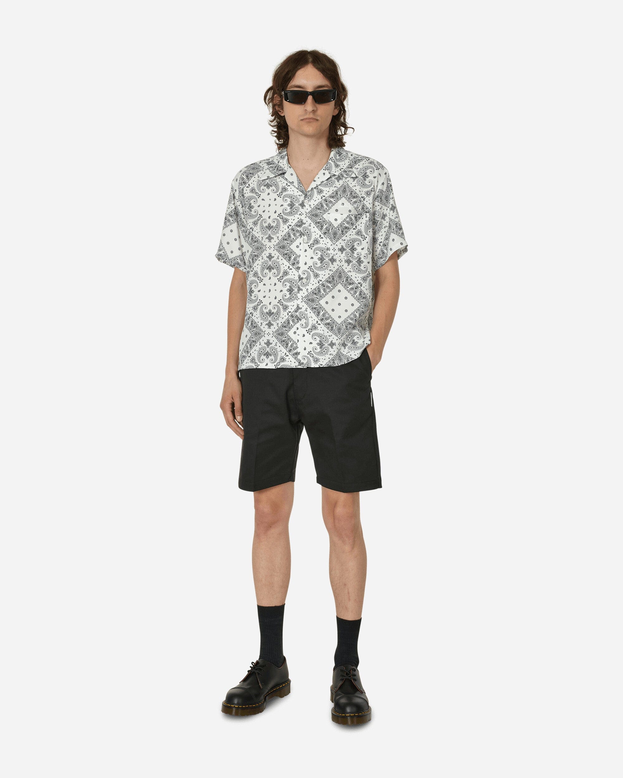 Sequel Open Collar Shirt White