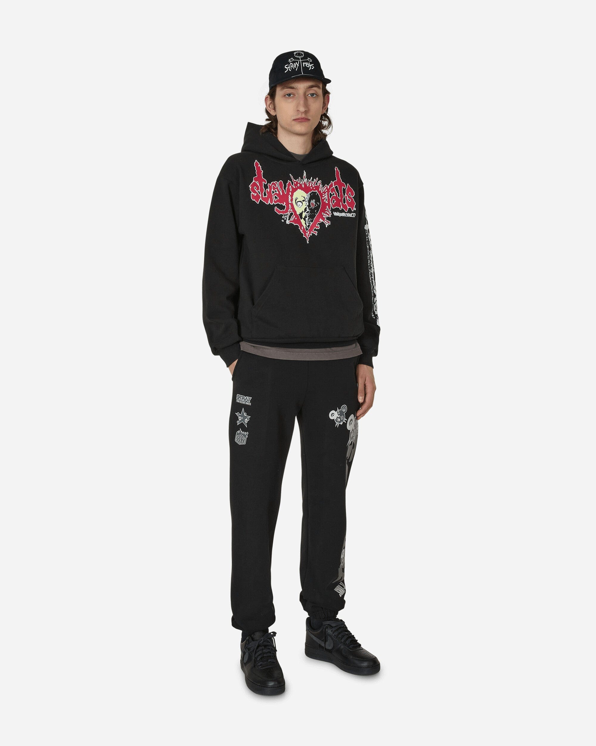 Stray Rats SRMY - V Sweatpants Black