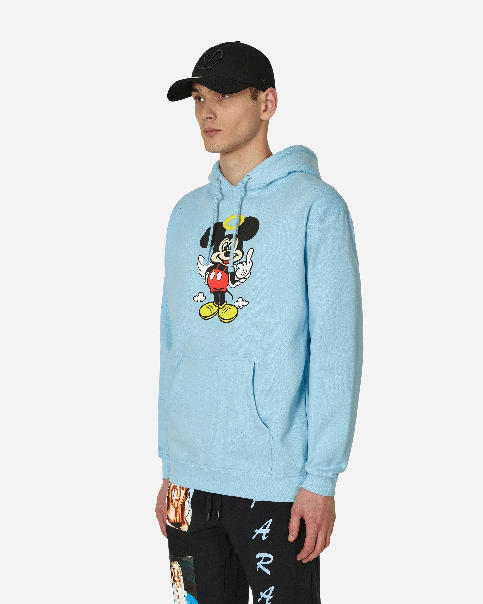 Paradis3 Fuck You Hooded Sweatshirt Blue
