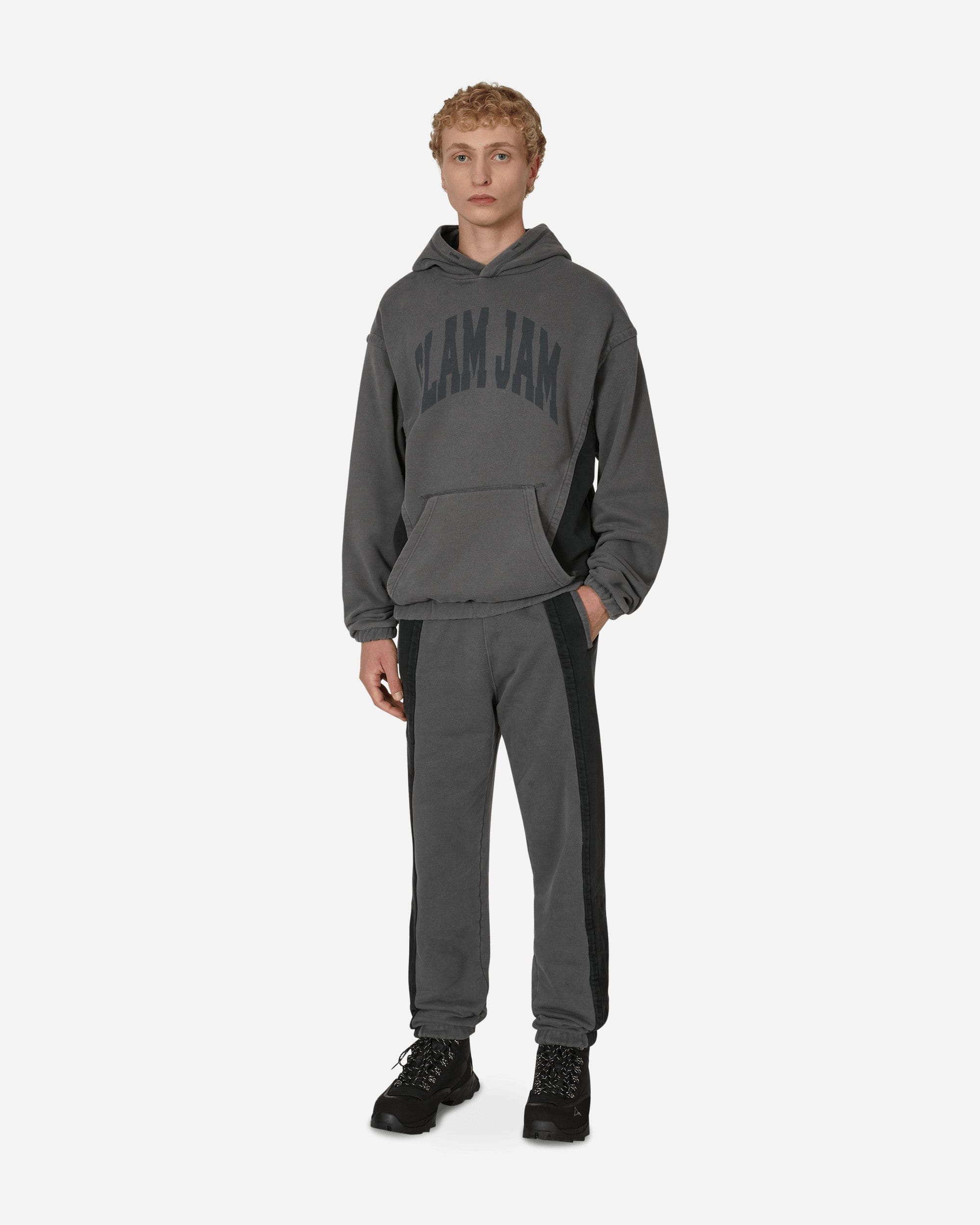 Slam Jam Panel Sweatpants Grey / Black