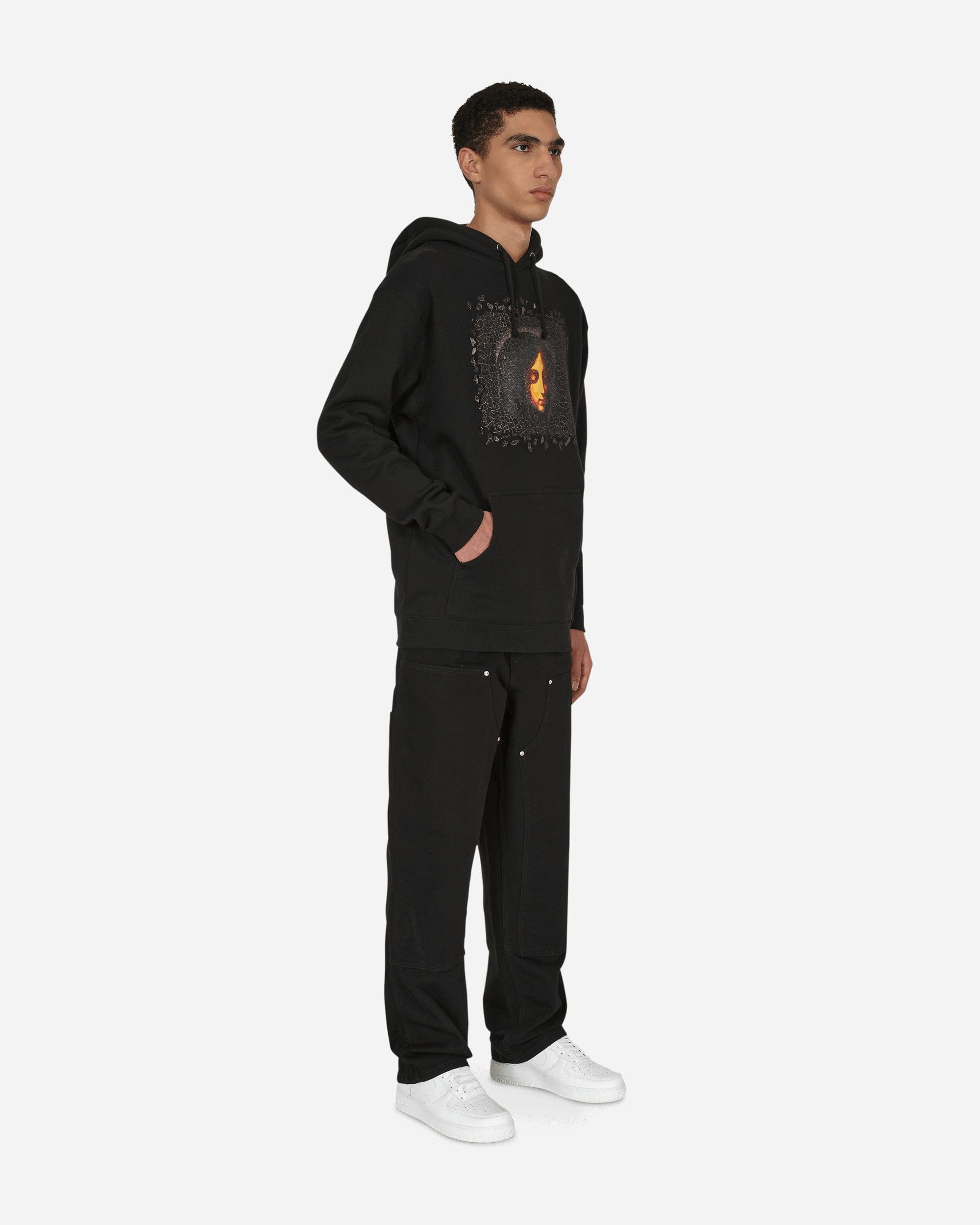 Hockey Marie Hooded Sweatshirt Black