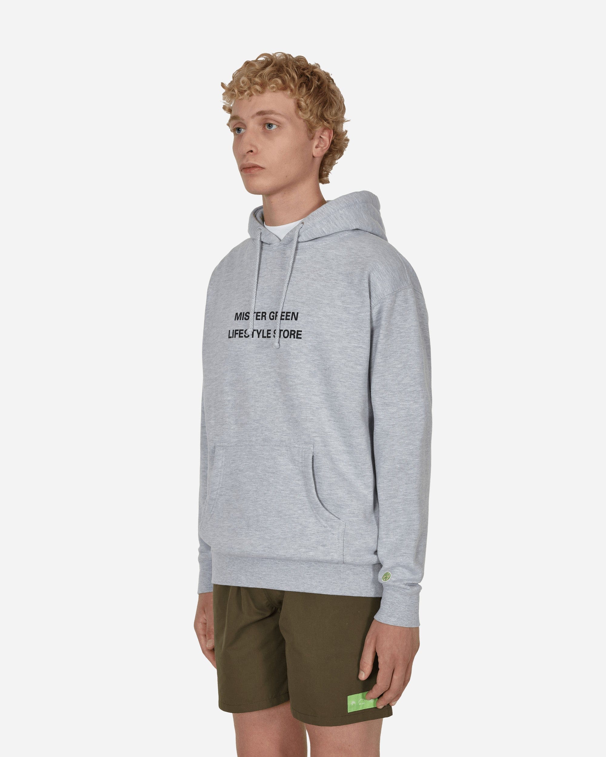 Mister Green N°1 Hooded Sweatshirt Grey
