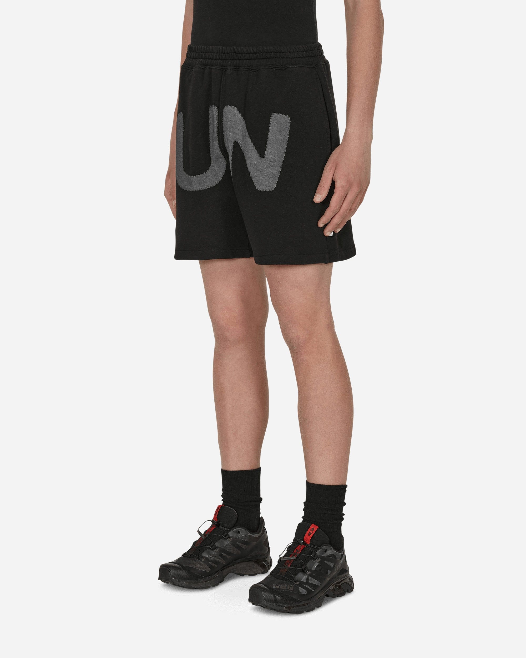 Slam Jam Boxy Shorts Black