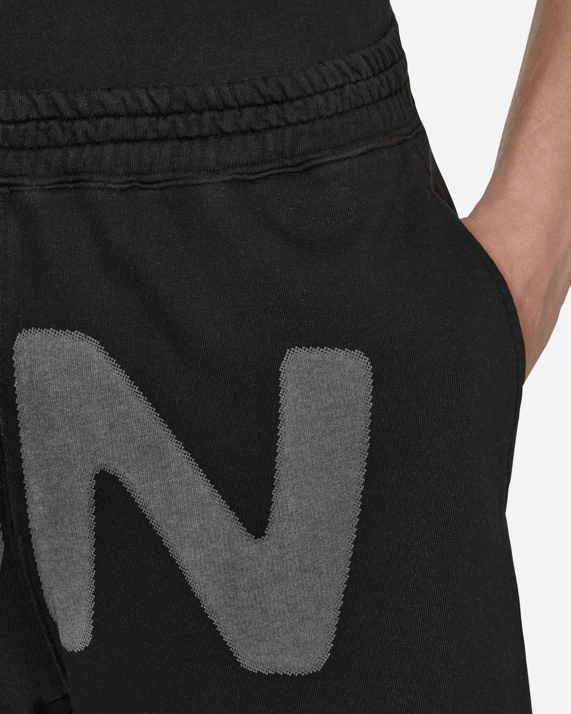 Slam Jam Boxy Shorts Black