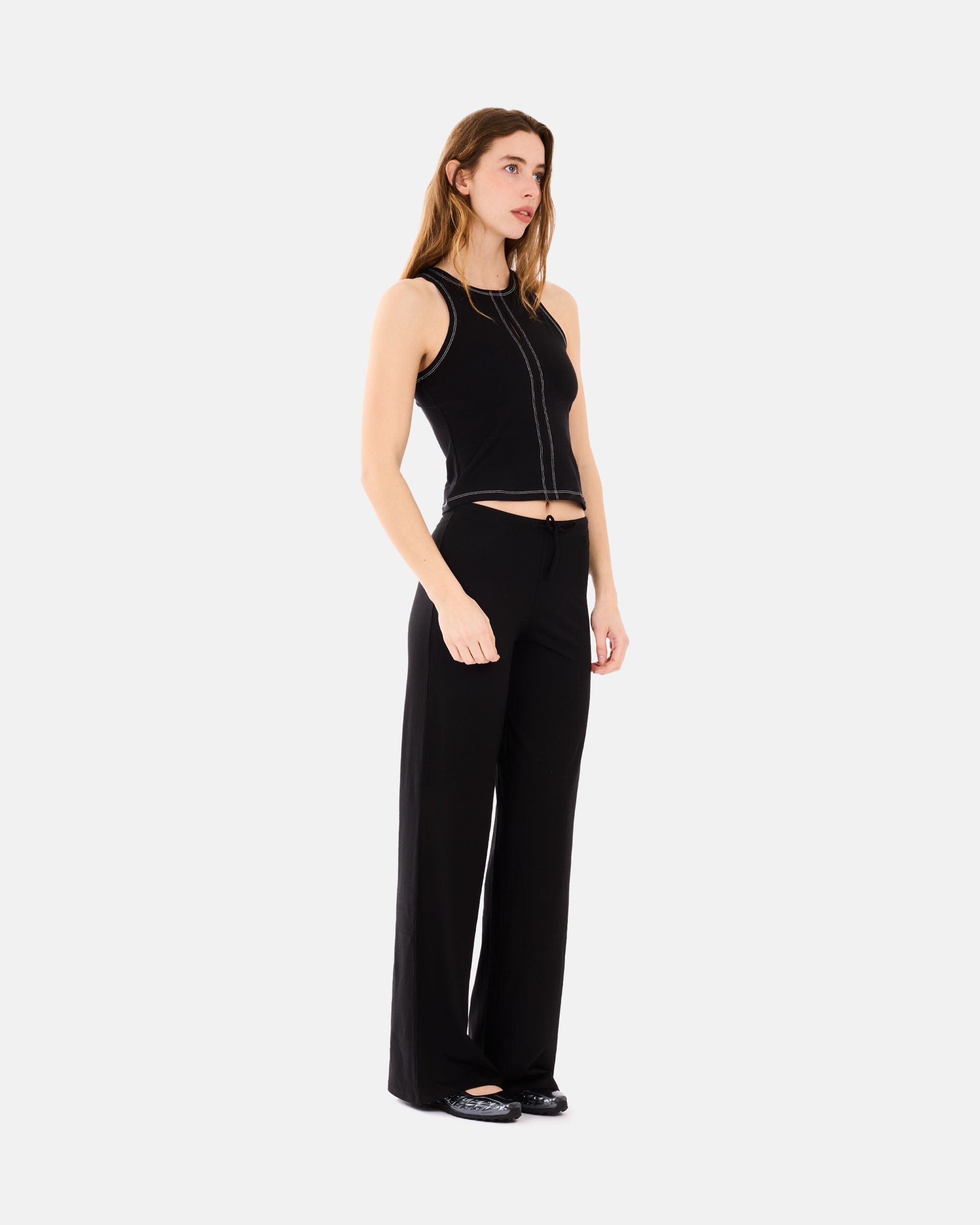 DG Organic Basics Aps Everyday Straight Leg Pants