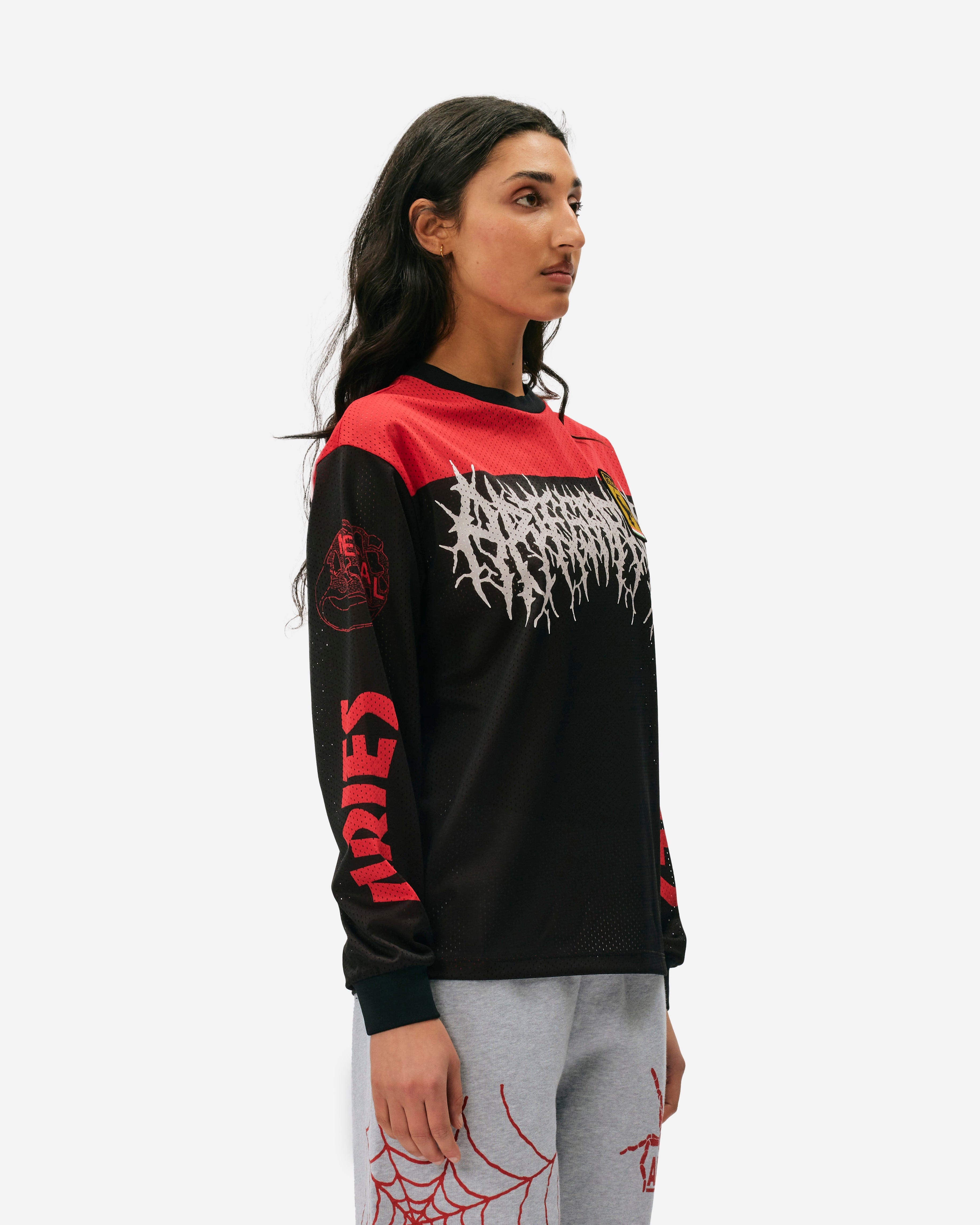 SLAM JAM SRL (ARIES ROA) Airtex Metal T - shirt