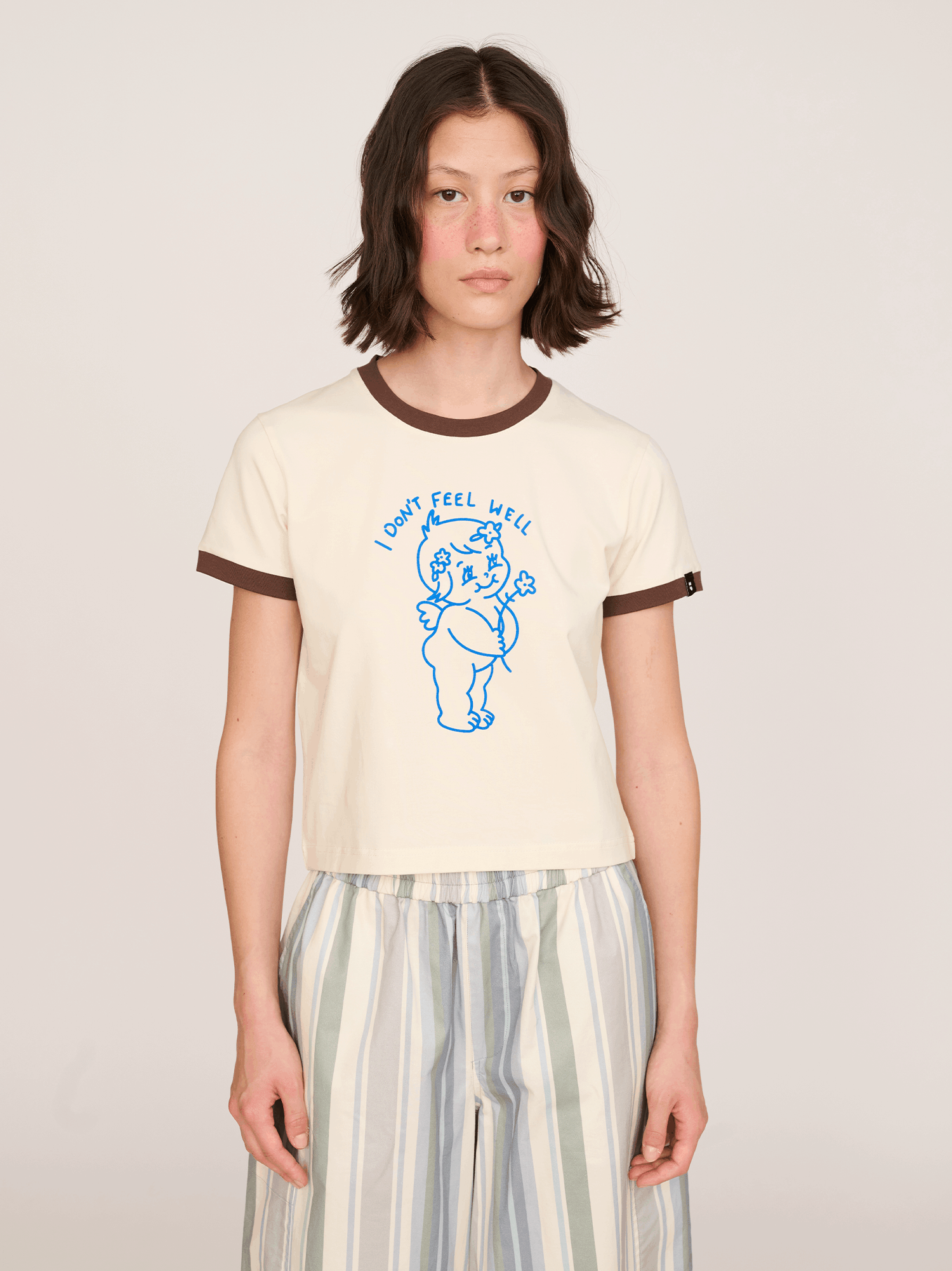 Lazy Oaf I Don't Feel Well Fitted T - shirt