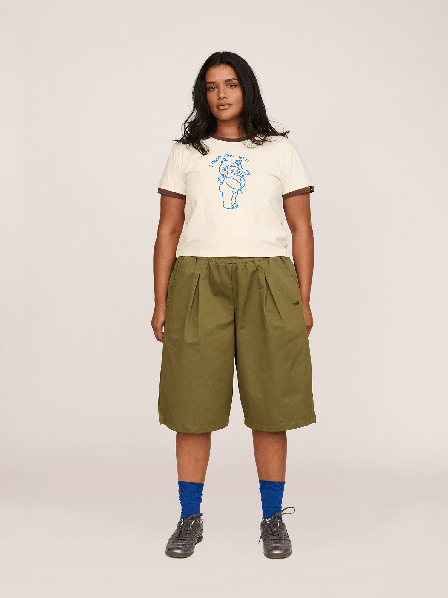 Lazy Oaf I Don't Feel Well Fitted T - shirt