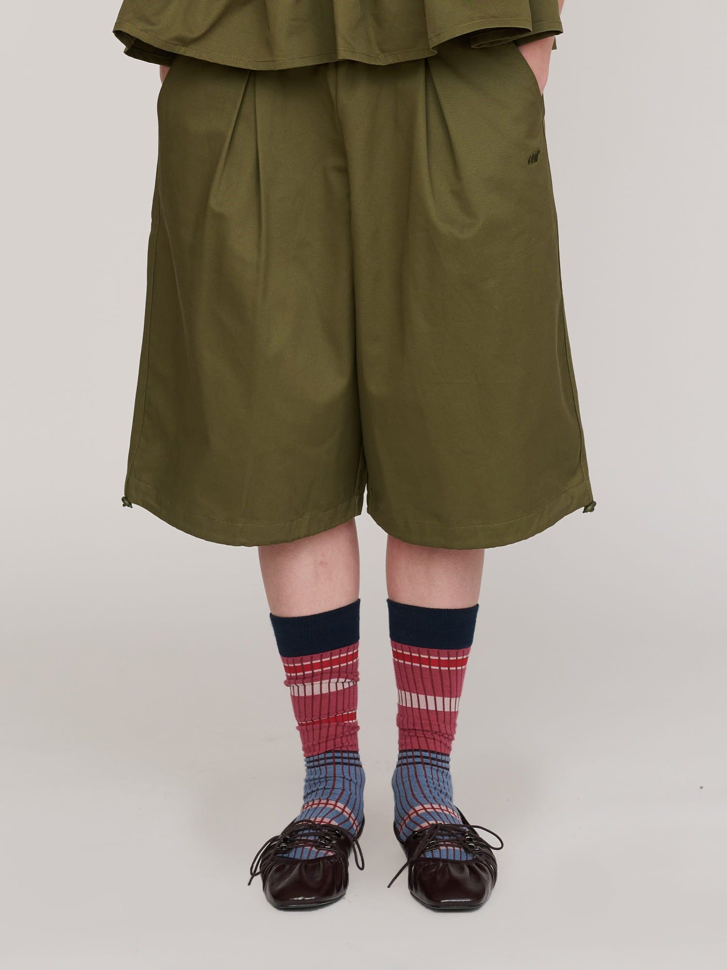 Lazy Oaf Drawcord Balloon Shorts