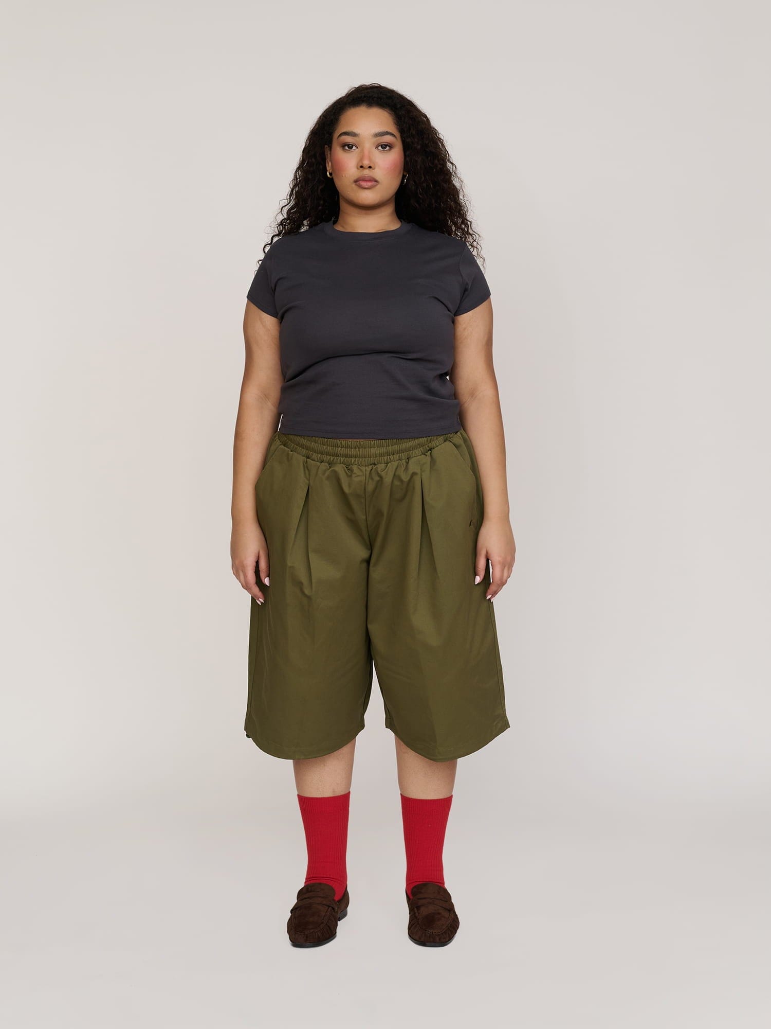 Lazy Oaf Drawcord Balloon Shorts
