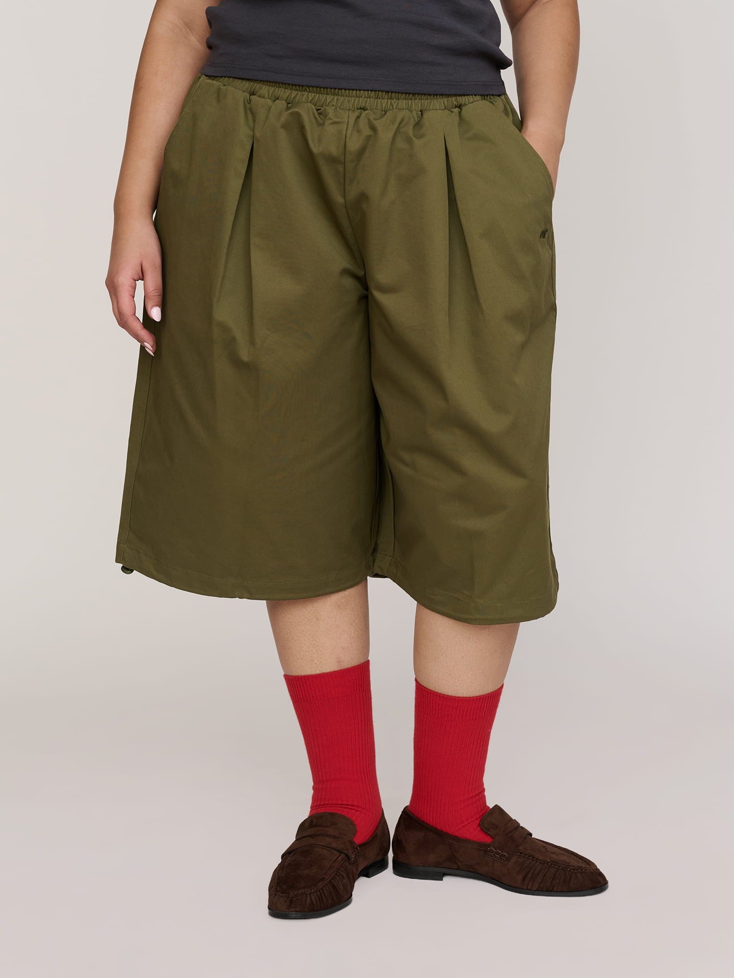 Lazy Oaf Drawcord Balloon Shorts
