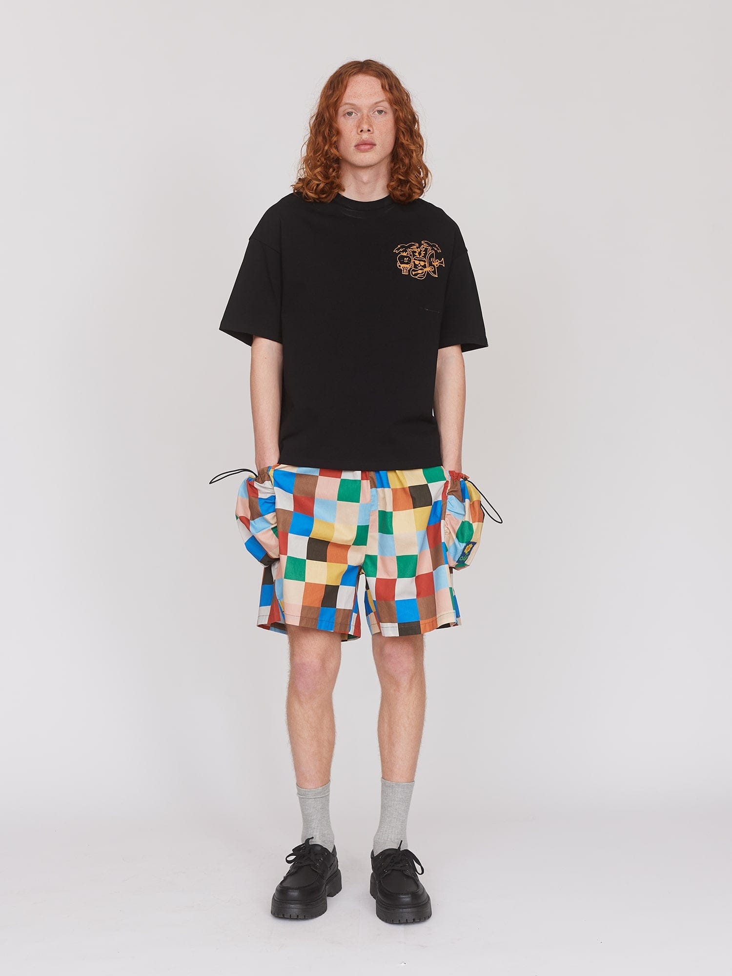 Lazy Oaf Jester Checkerboard Shorts