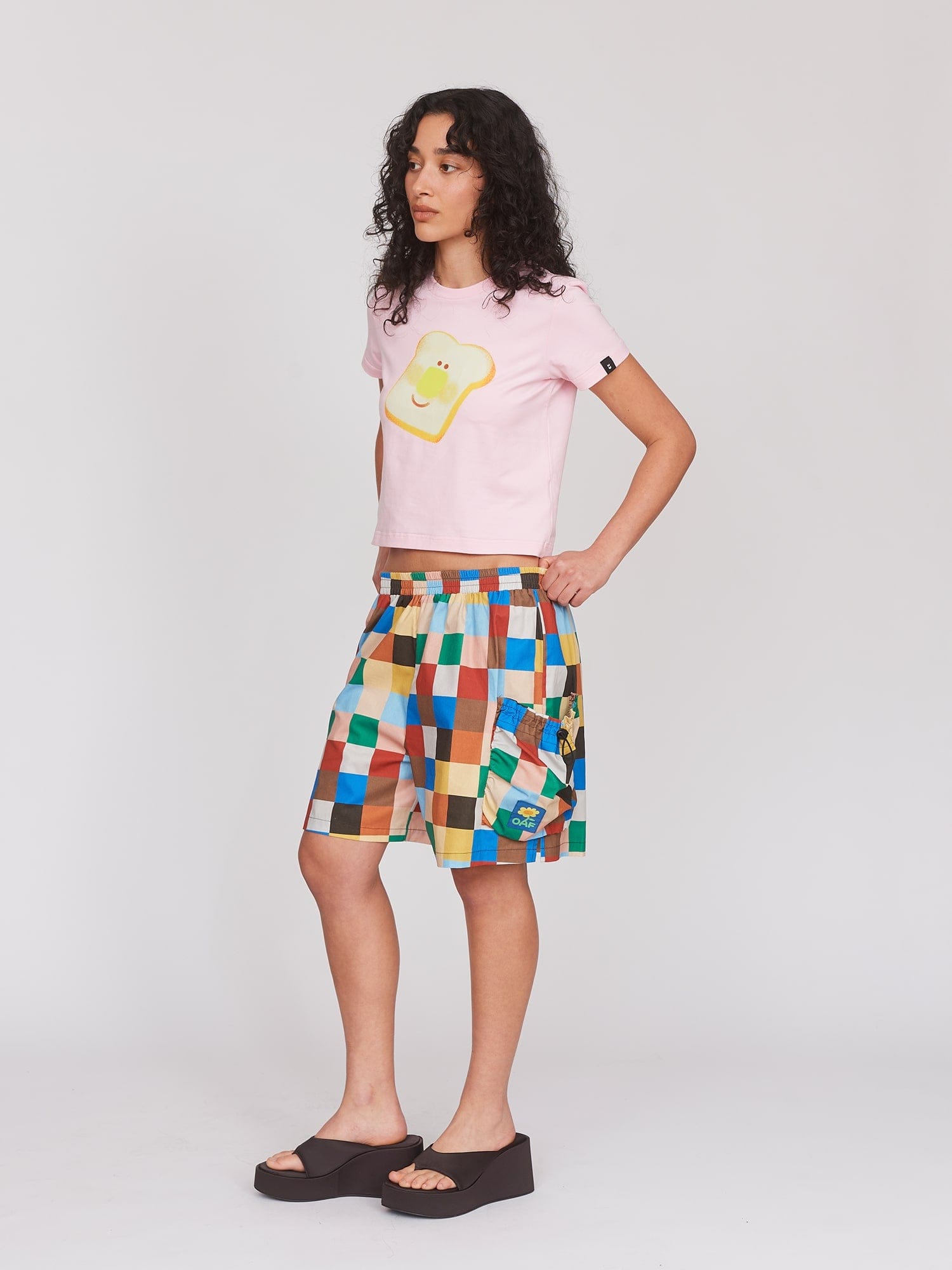 Lazy Oaf Jester Checkerboard Shorts