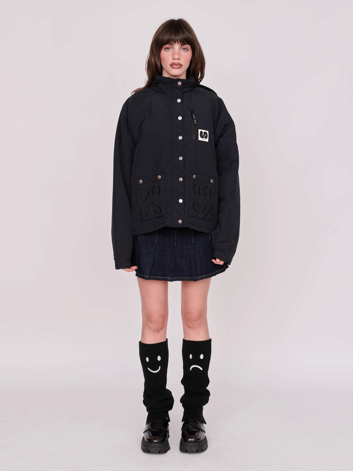 Lazy Oaf Happy Sad Leg Warmers