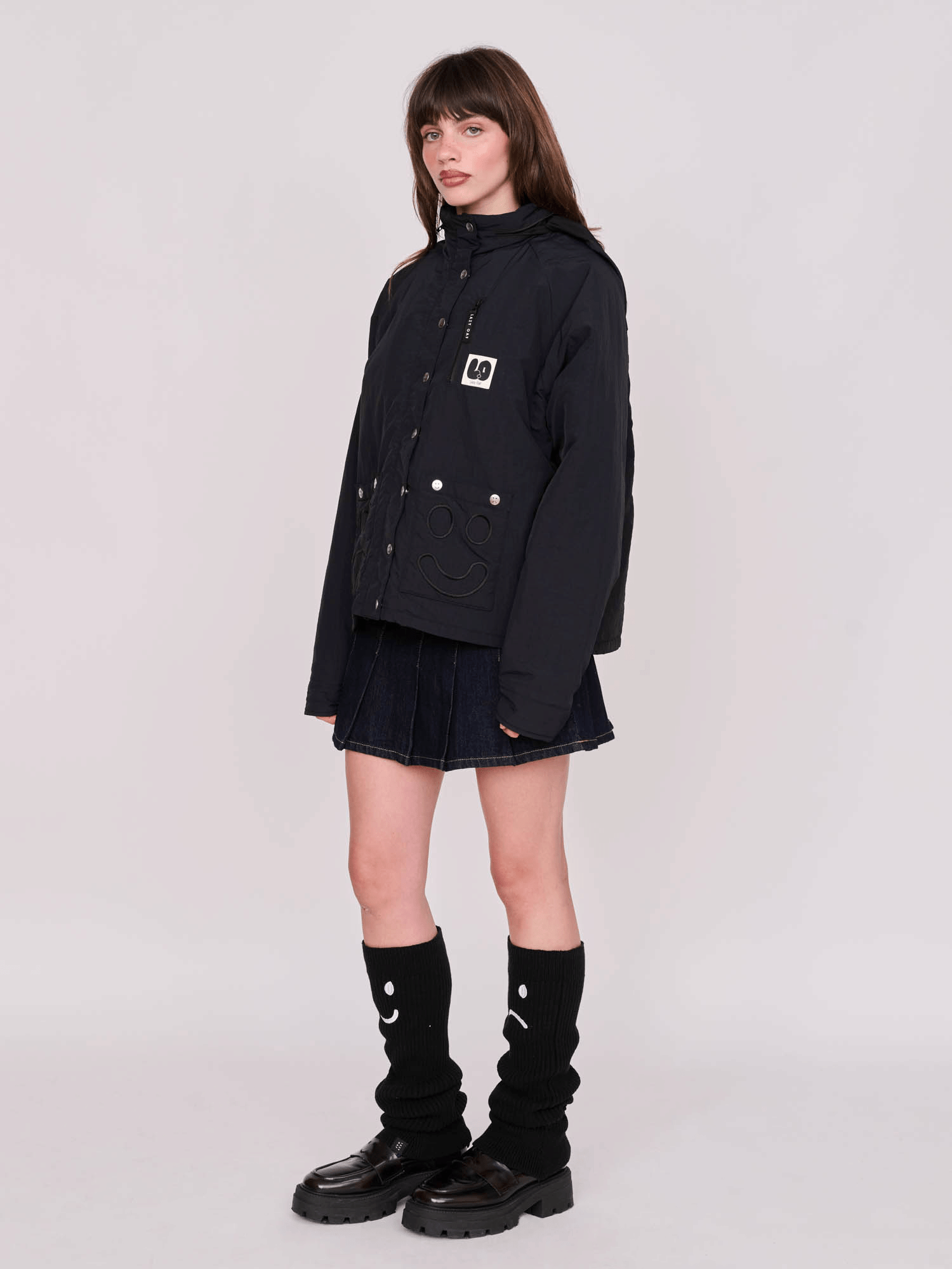 Lazy Oaf Happy Sad Leg Warmers