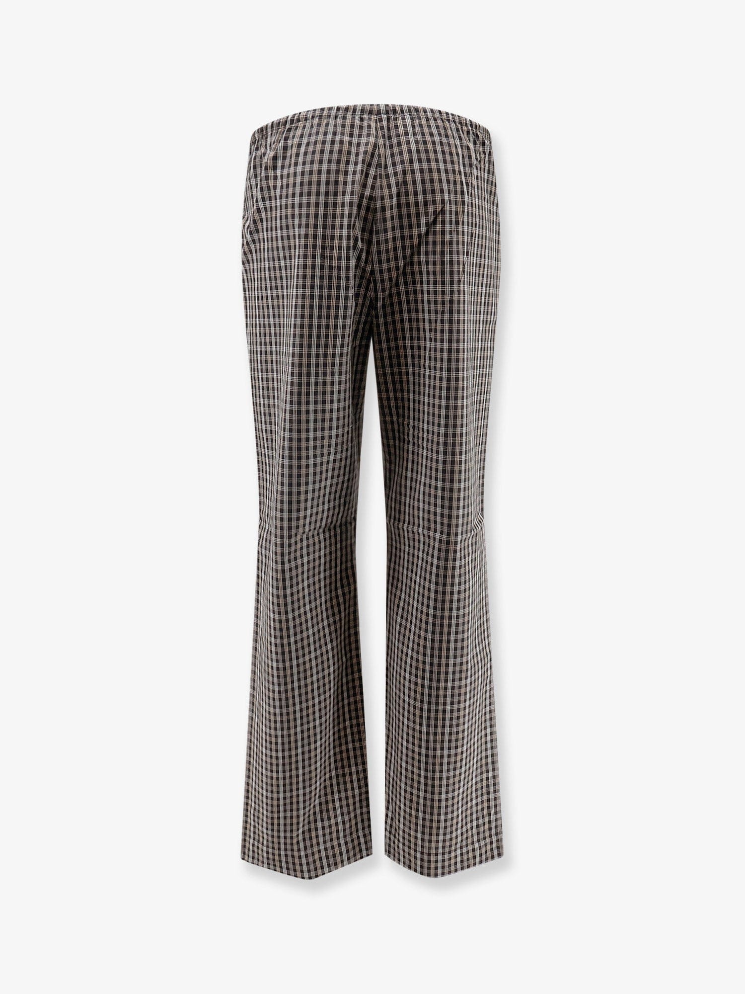 ROHE Madras cotton trousers