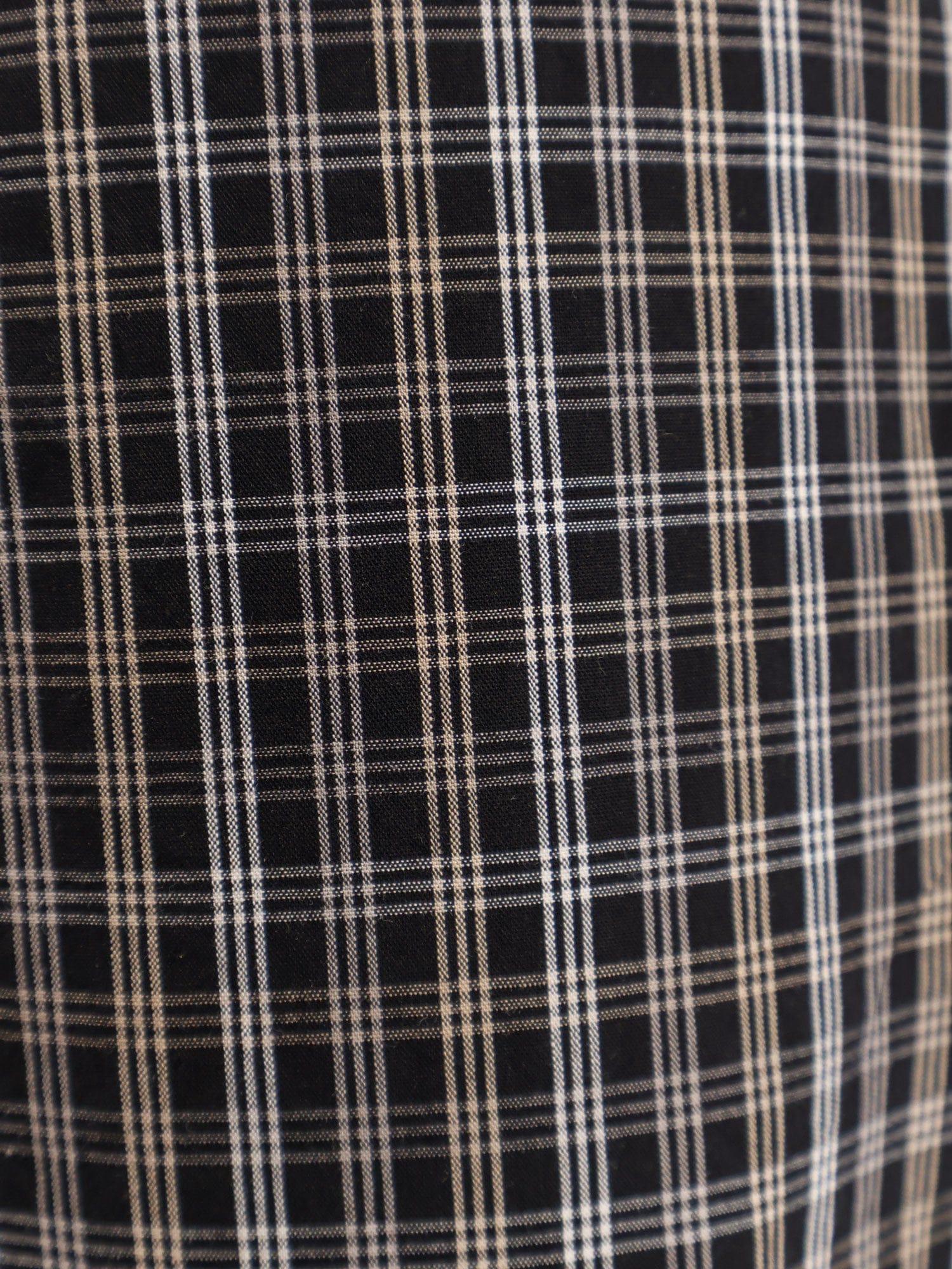 ROHE Madras cotton trousers