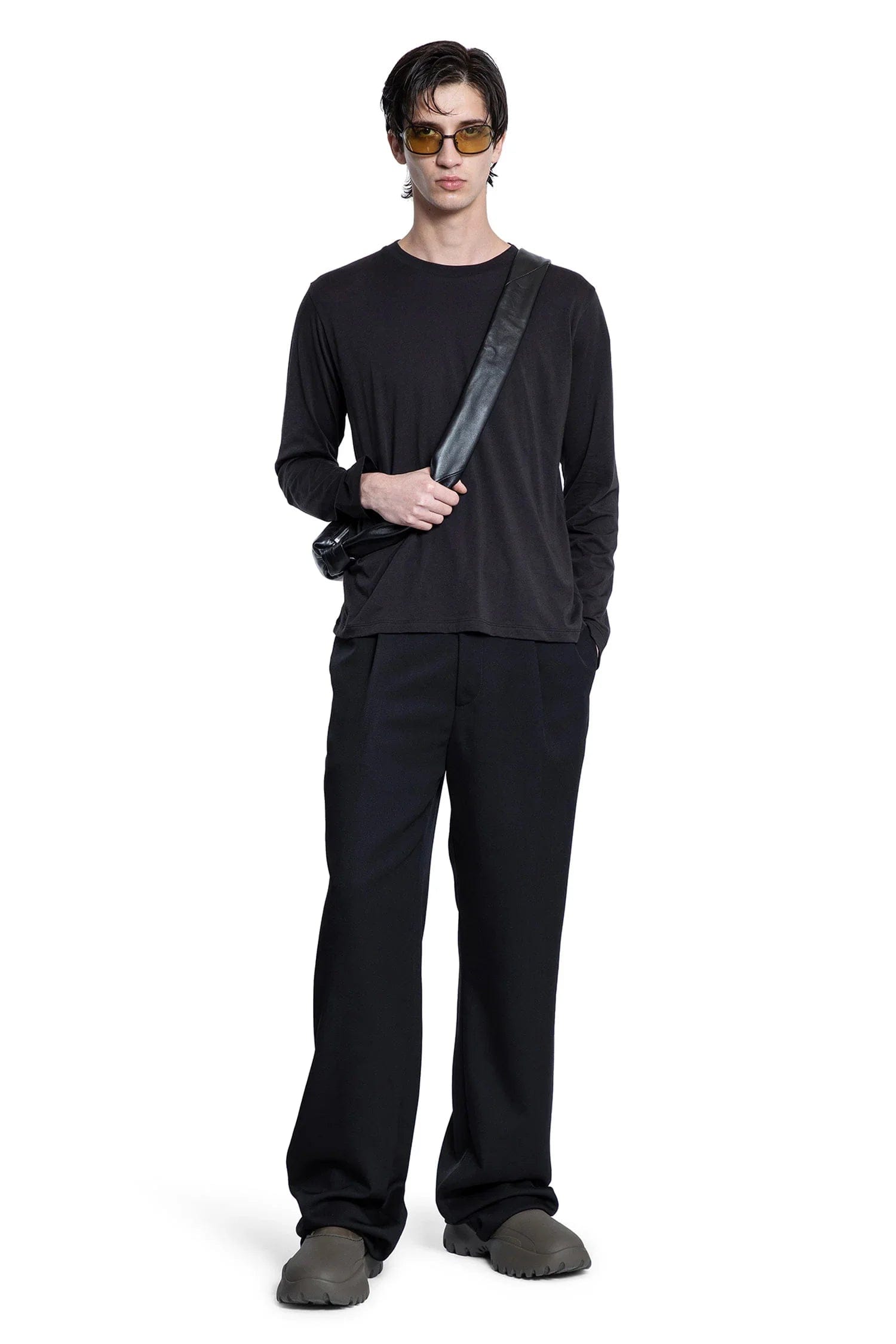 Thibault VAN DER Straete Cotton Jersey Long Sleeve T - Shirt