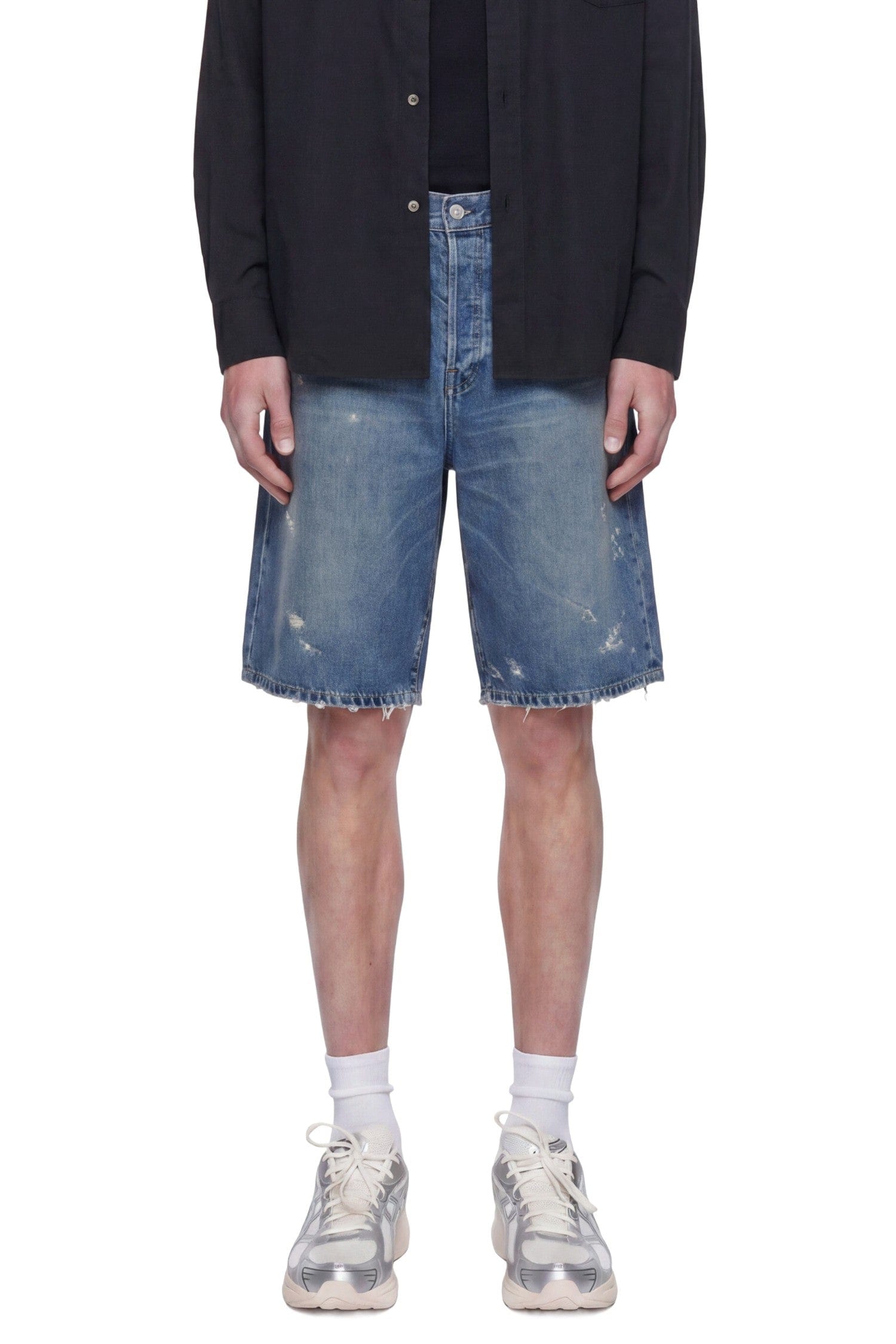 Ssstein Baggy Denim Shorts