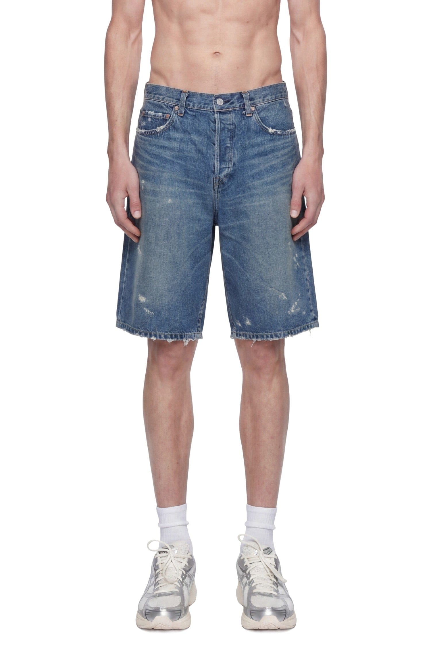 Ssstein Baggy Denim Shorts