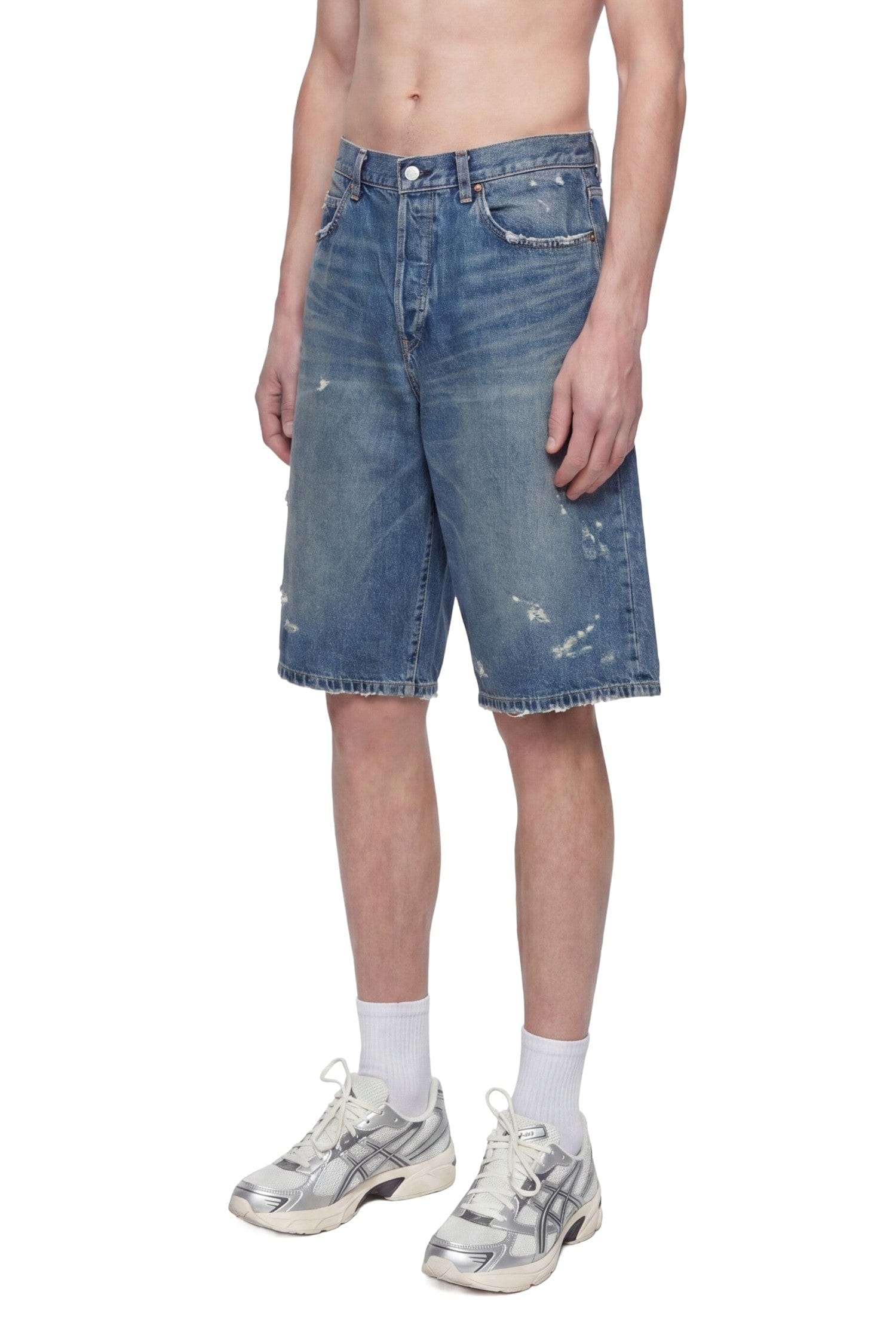 Ssstein Baggy Denim Shorts