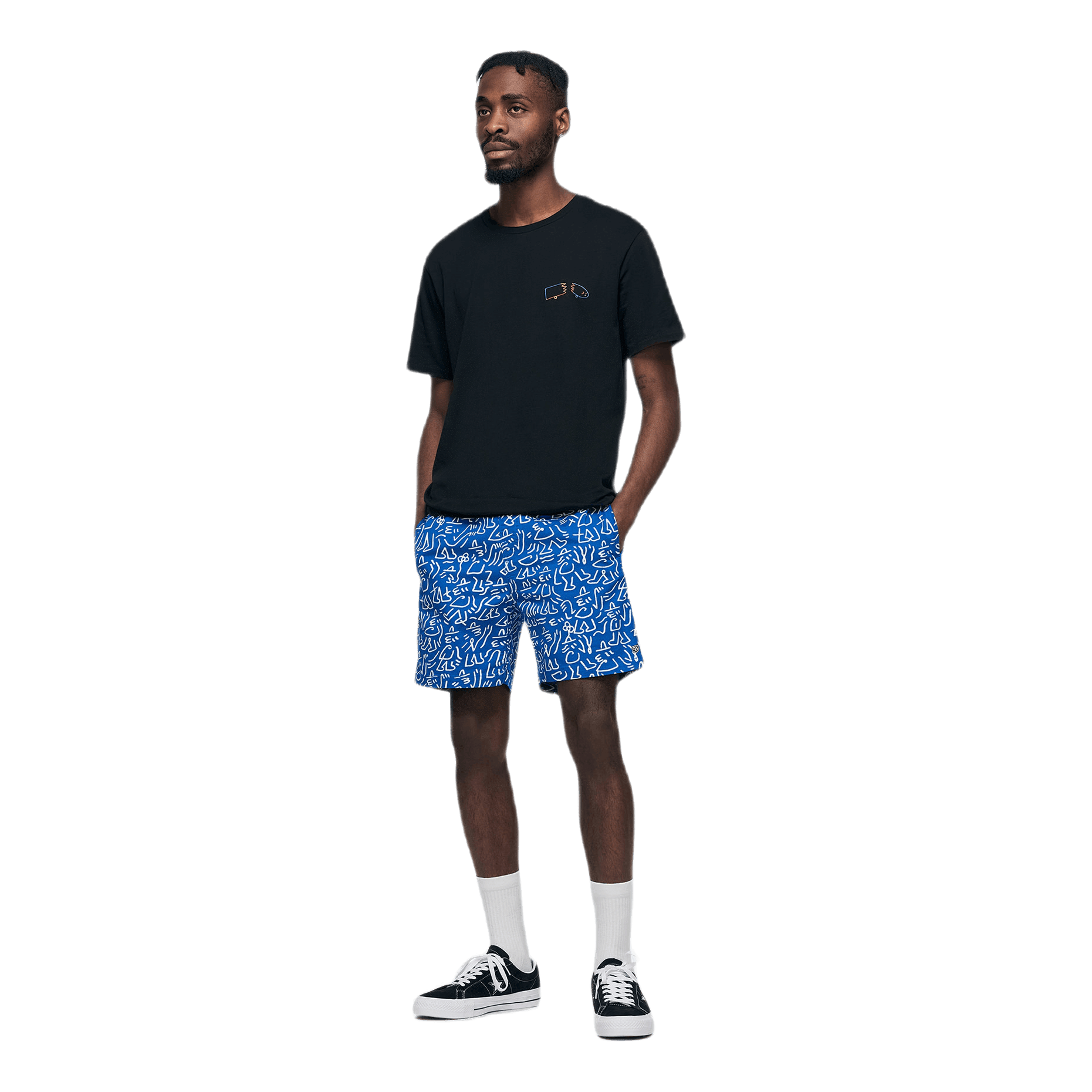 Brixton Steady Elastic Wb Shorts Blue
