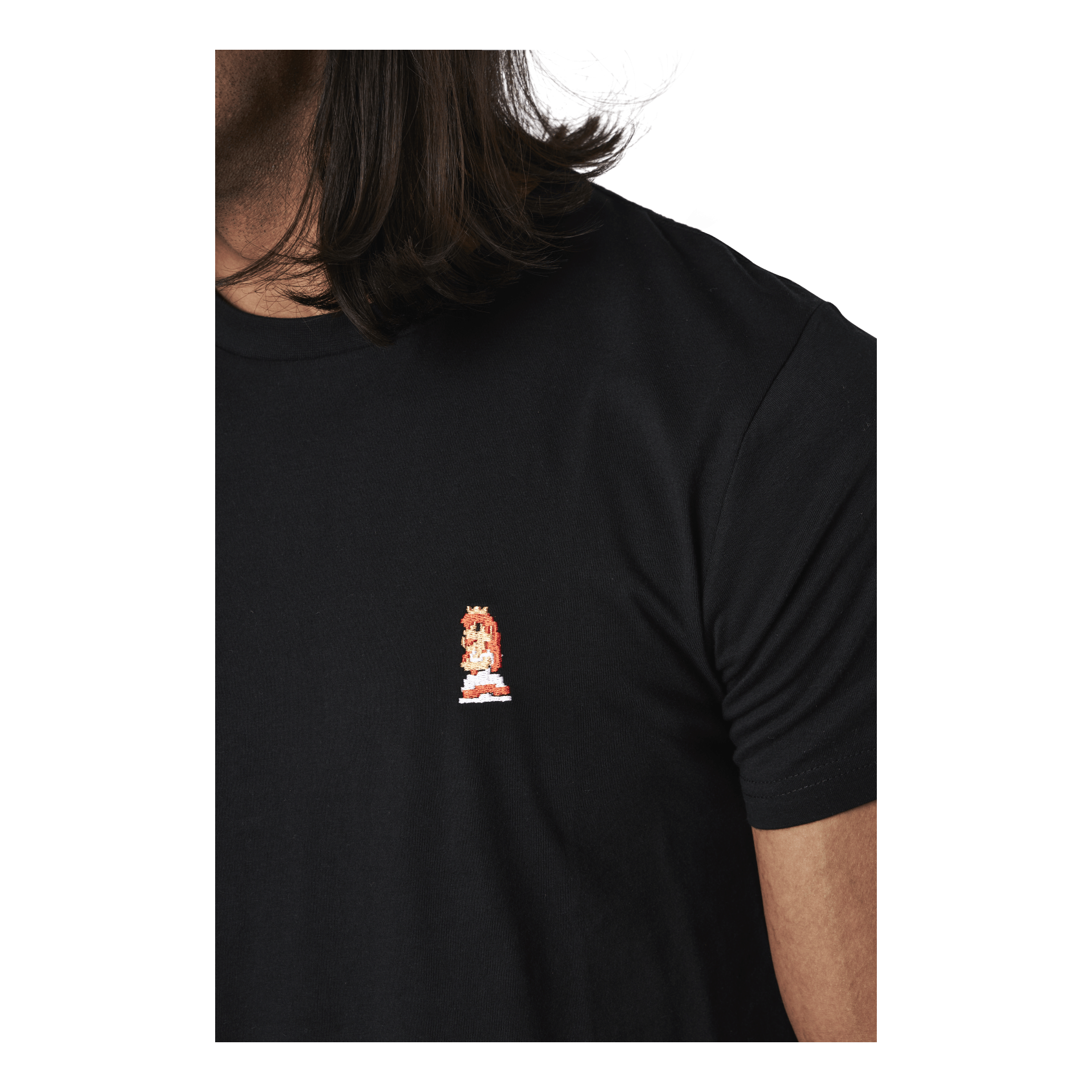 Dedicated T - shirt Stockholm Peach Black