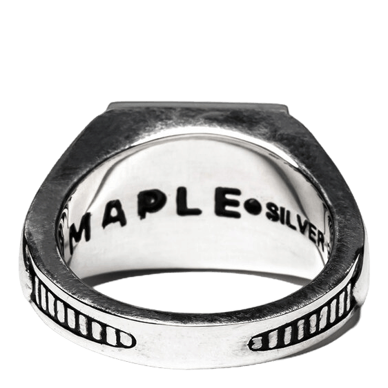 Maple Collegiate Ring Blank Silver 925/mother Of Pearl