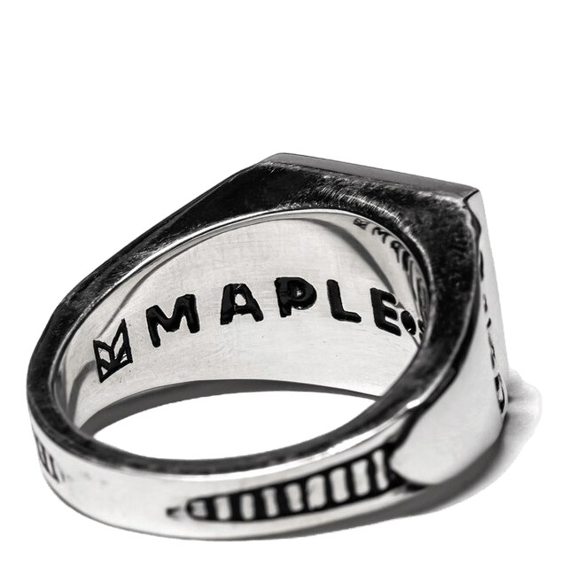 Maple Collegiate Ring Blank Silver 925/mother Of Pearl