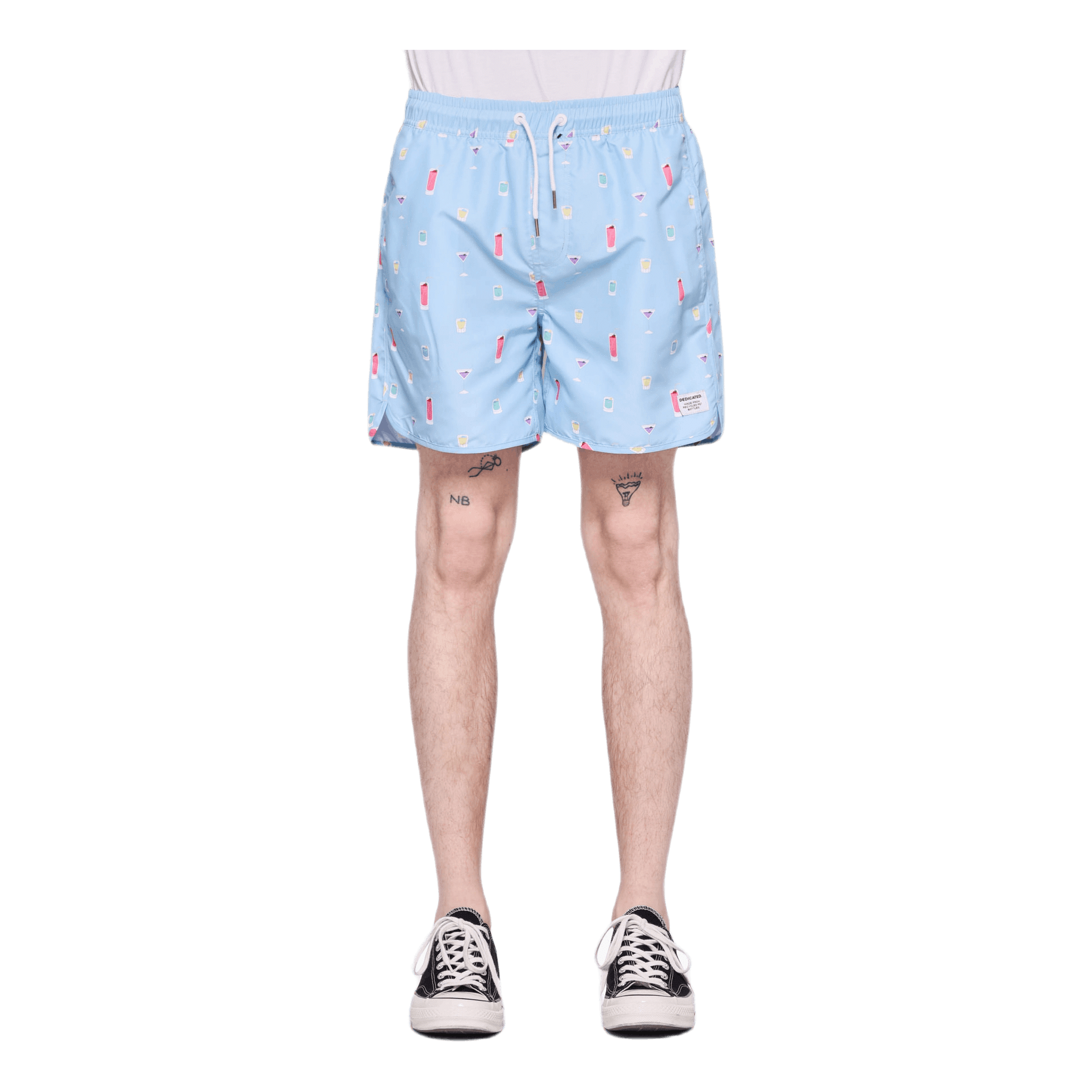 Dedicated Drinks Swim Shorts Green