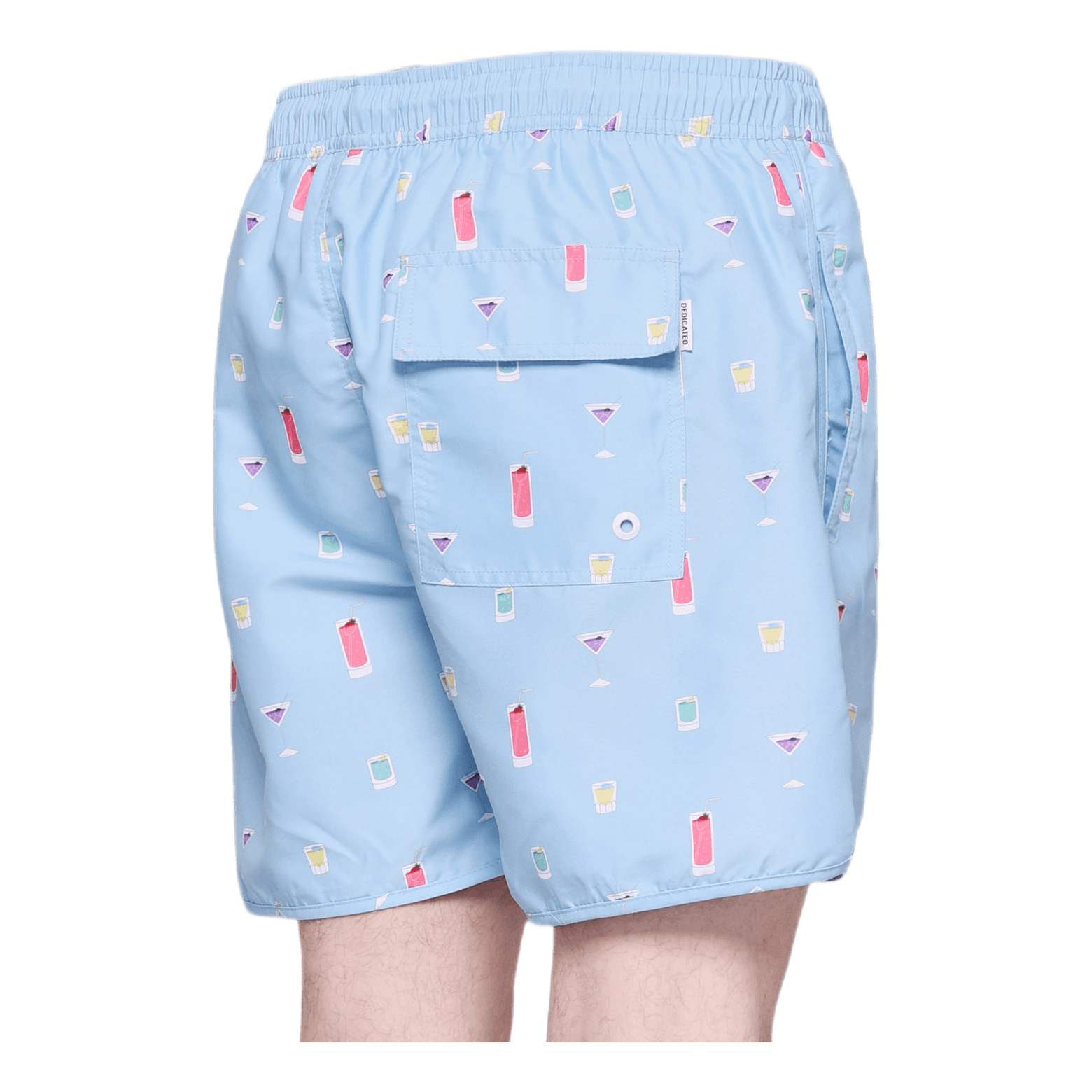 Dedicated Drinks Swim Shorts Green