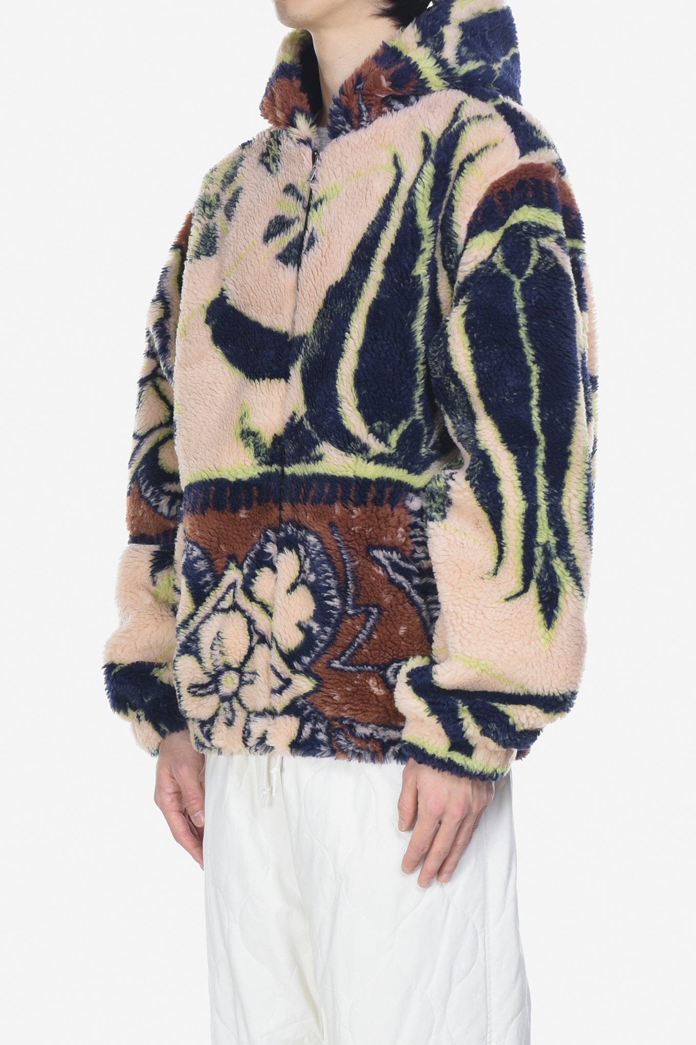 Thisisneverthat BATIK FAUX FUR JACKET
