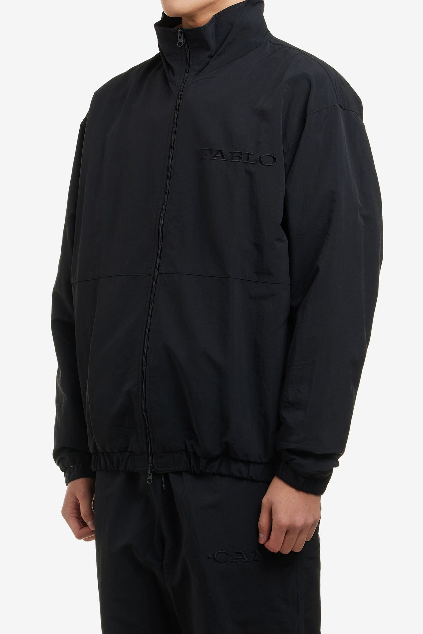 PABLO CANO PABLO BLACK NYON TRACK JACKET