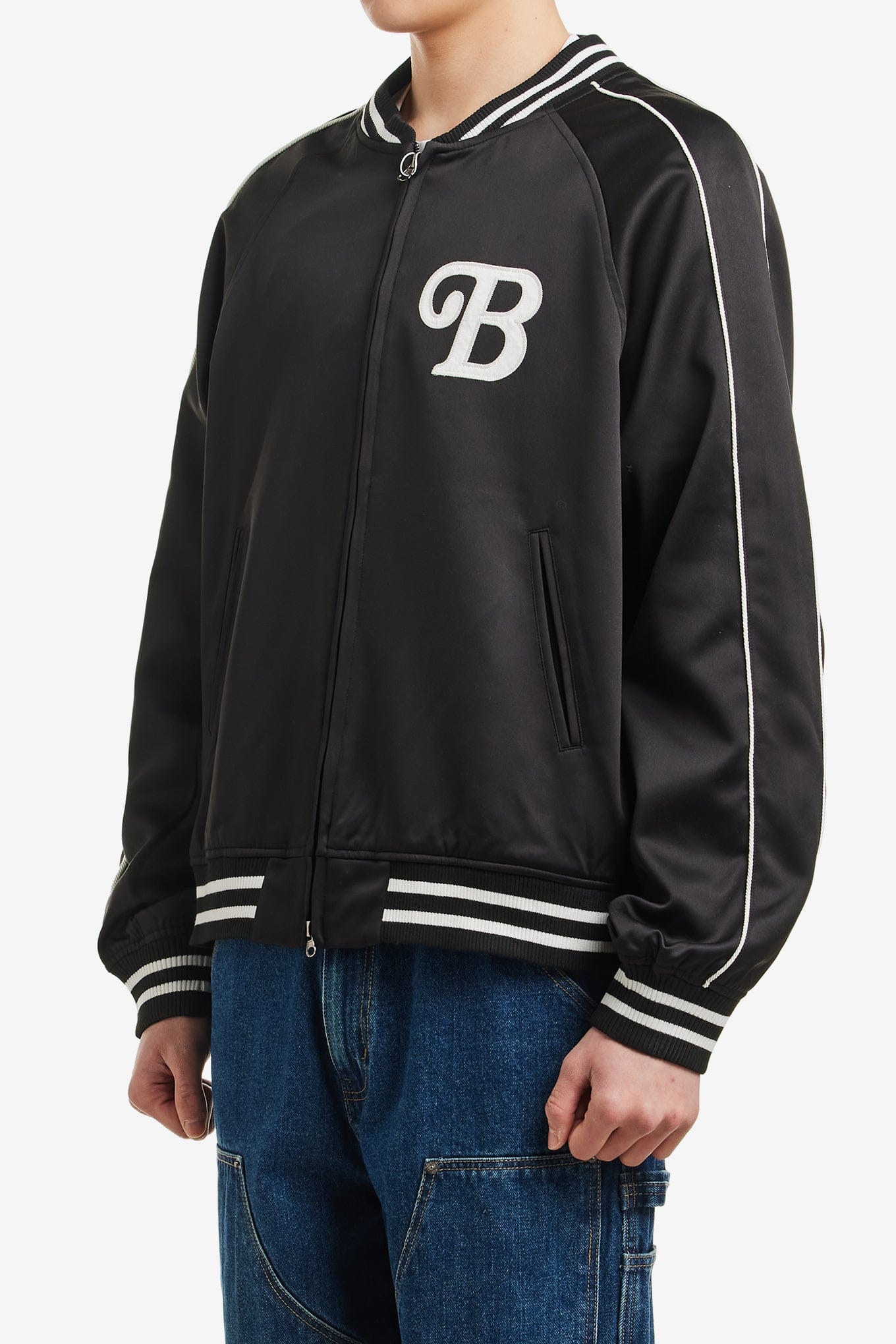 Extraordinary B.S.C SOUVENIR SATIN JACKET